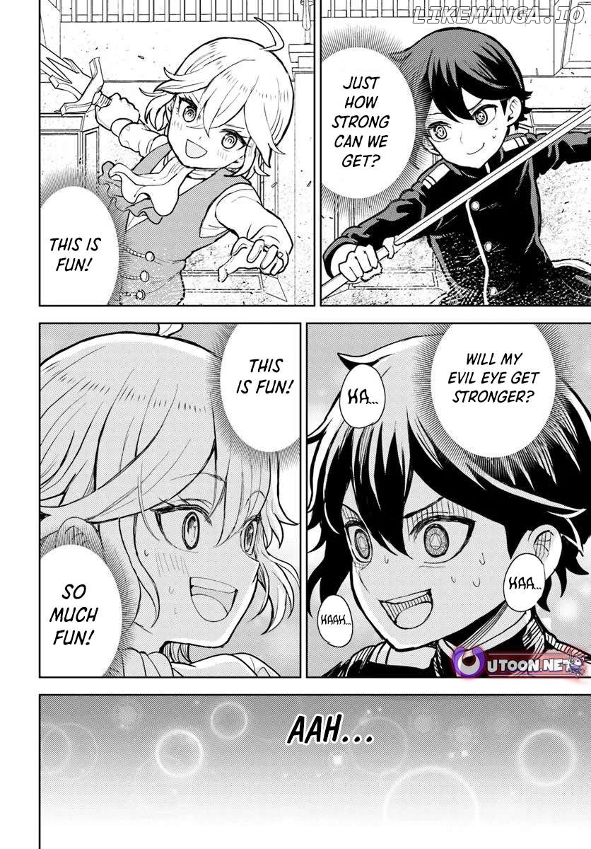 I was reincarnated as the villain with evil eyes, so I aim to be a mob character Chapter 7.2 - page 9