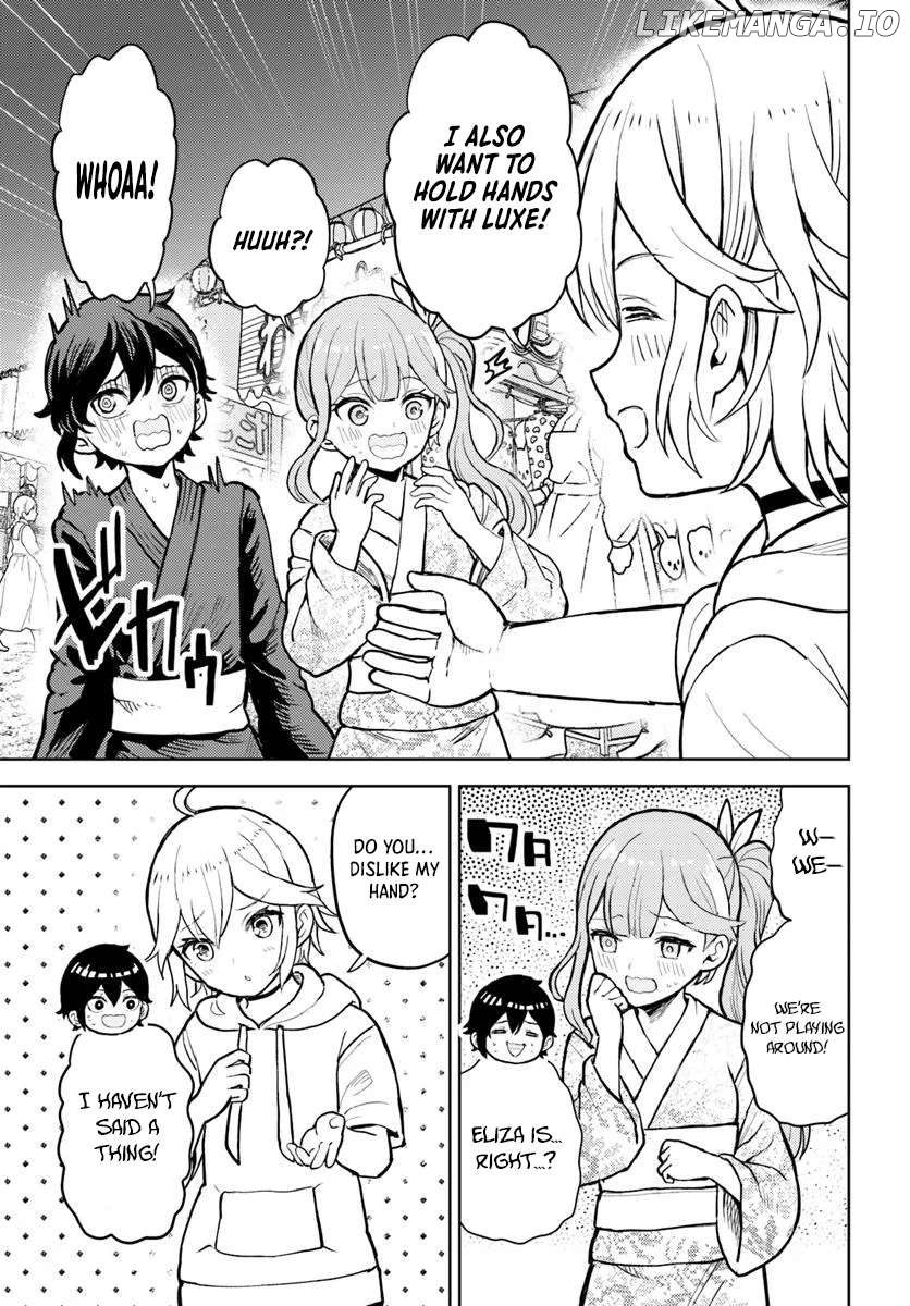I was reincarnated as the villain with evil eyes, so I aim to be a mob character Chapter 8.1 - page 13