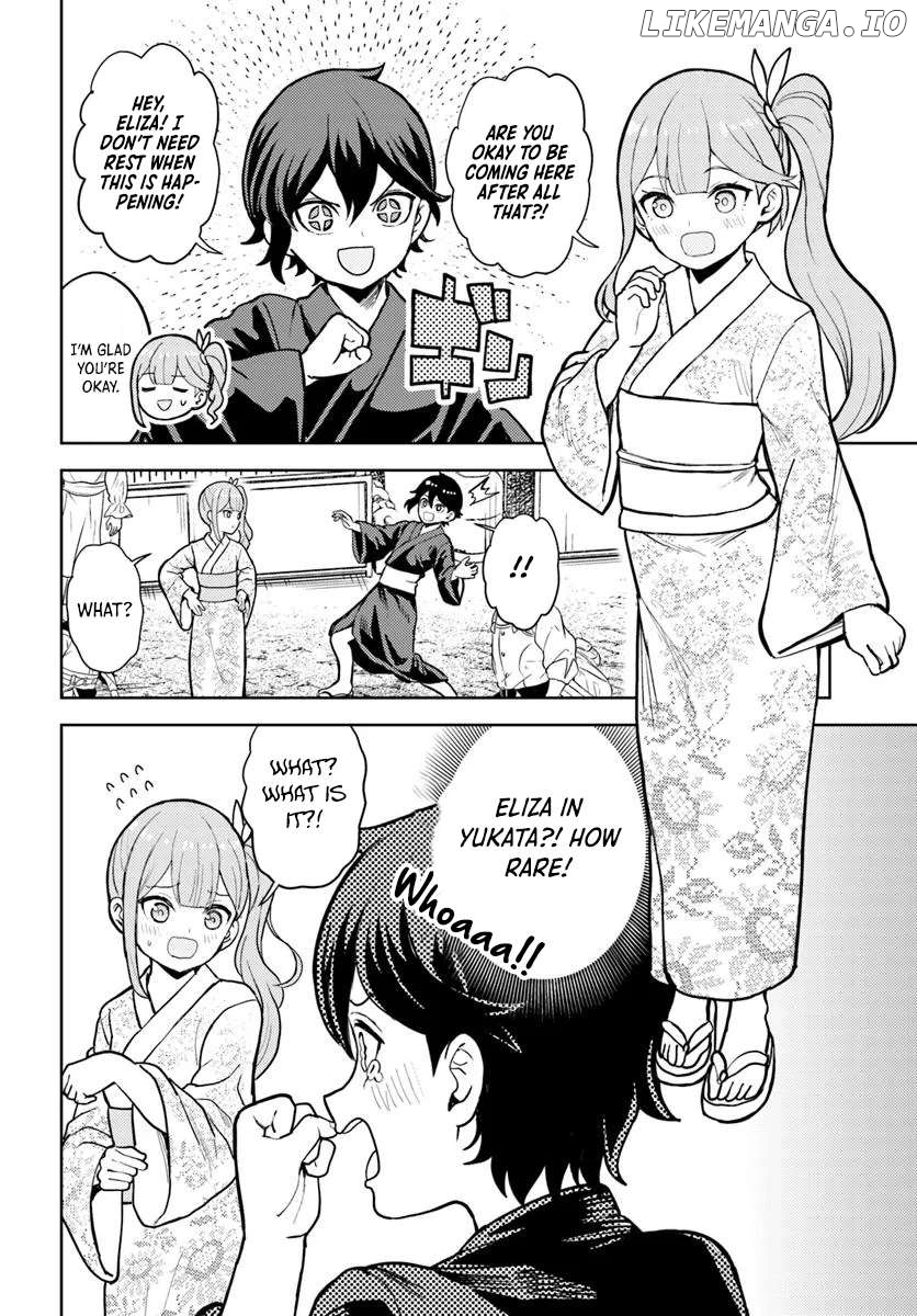 I was reincarnated as the villain with evil eyes, so I aim to be a mob character Chapter 8.1 - page 4