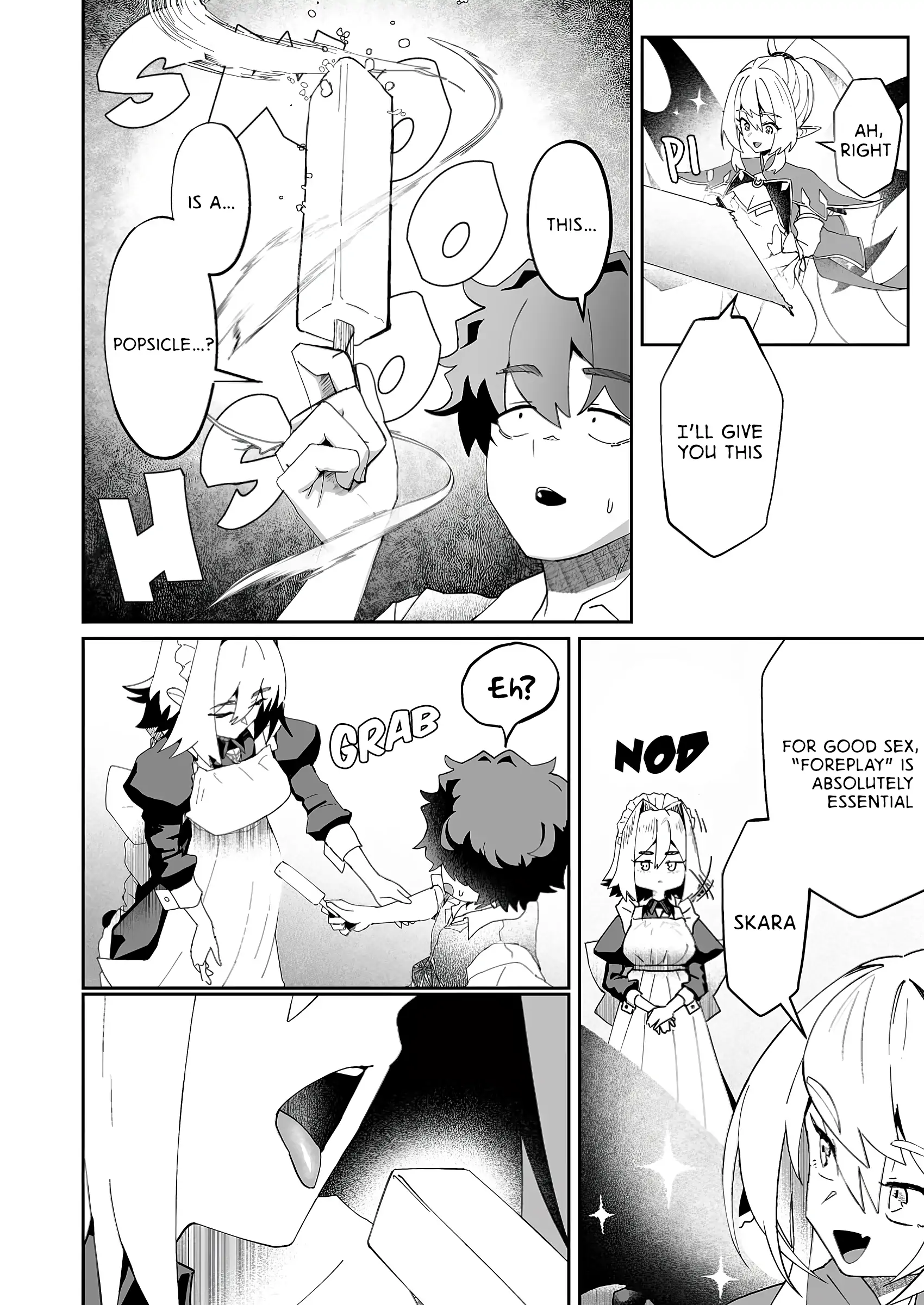 Makutsu no Ou ~Yomei Ikkagetsu no Doutei, Mahou Shoujo Harem o Kizuite Ou e Kunrinsu~ Chapter 7 - page 10