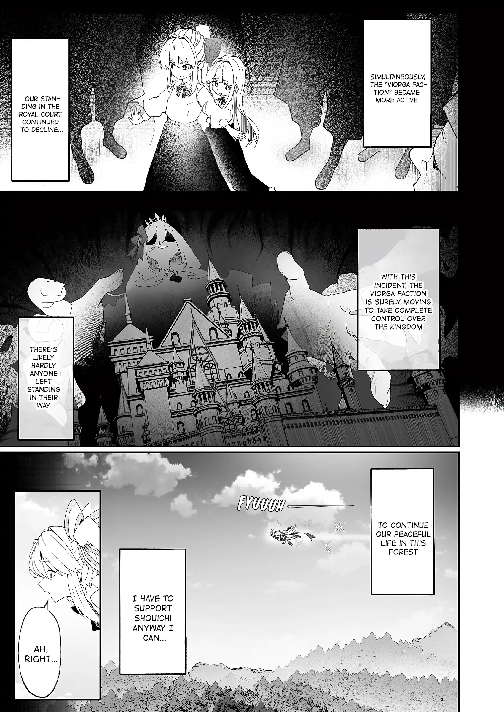 Makutsu no Ou ~Yomei Ikkagetsu no Doutei, Mahou Shoujo Harem o Kizuite Ou e Kunrinsu~ Chapter 7 - page 19