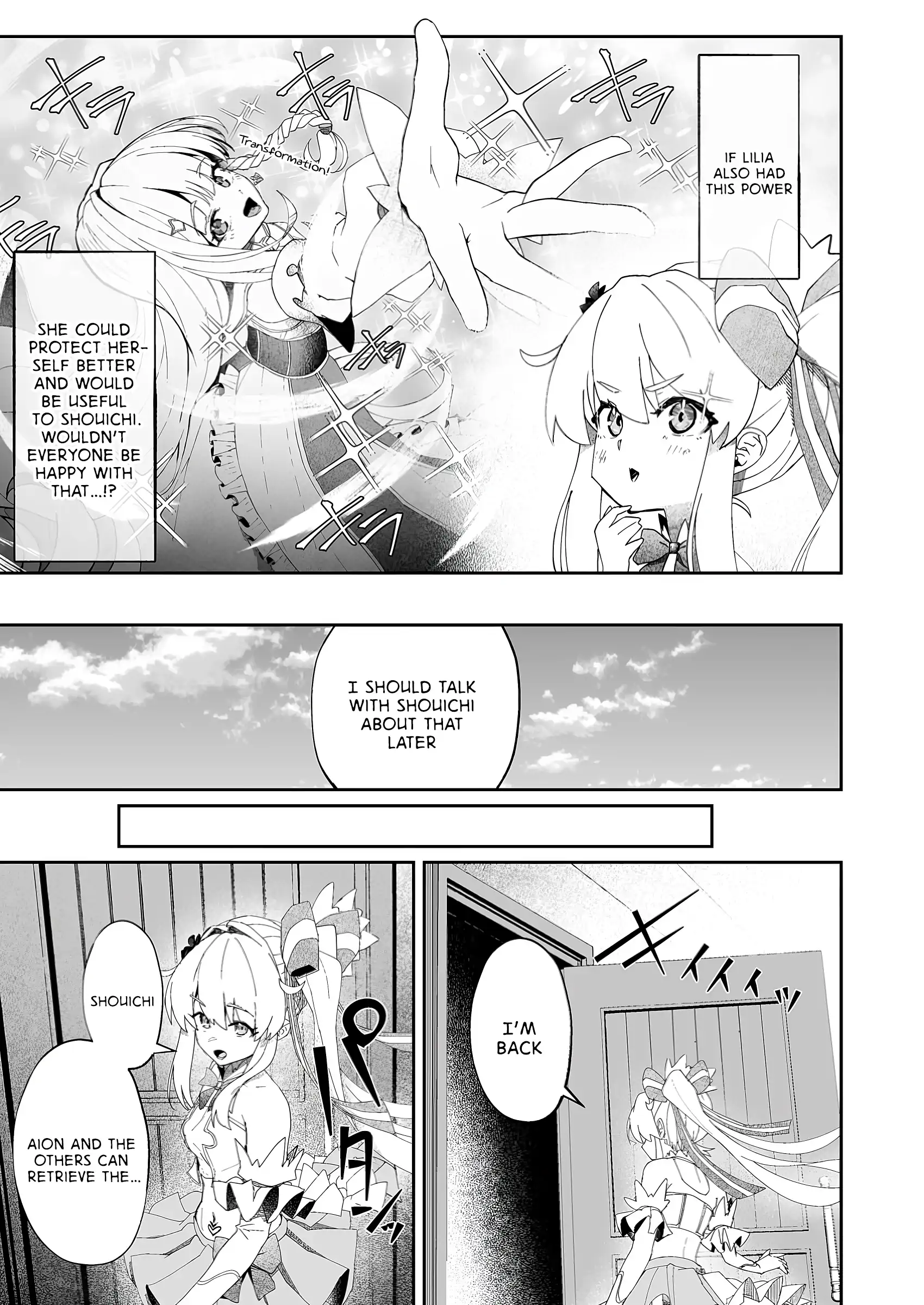 Makutsu no Ou ~Yomei Ikkagetsu no Doutei, Mahou Shoujo Harem o Kizuite Ou e Kunrinsu~ Chapter 7 - page 21