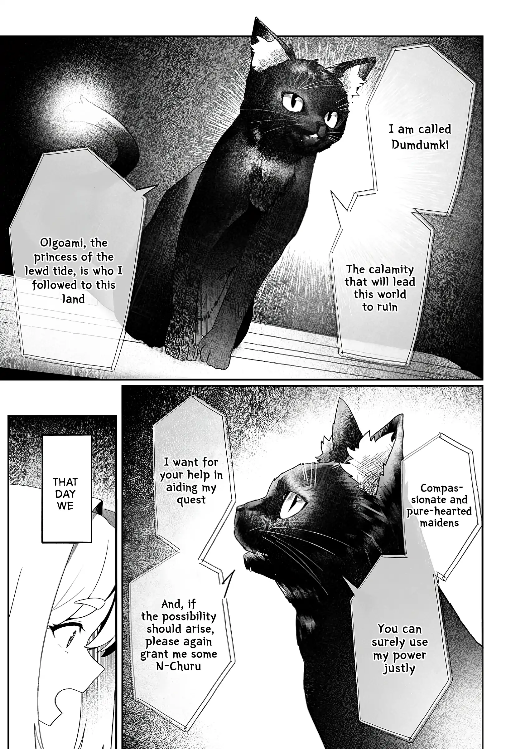 Makutsu no Ou ~Yomei Ikkagetsu no Doutei, Mahou Shoujo Harem o Kizuite Ou e Kunrinsu~ Chapter 7 - page 35