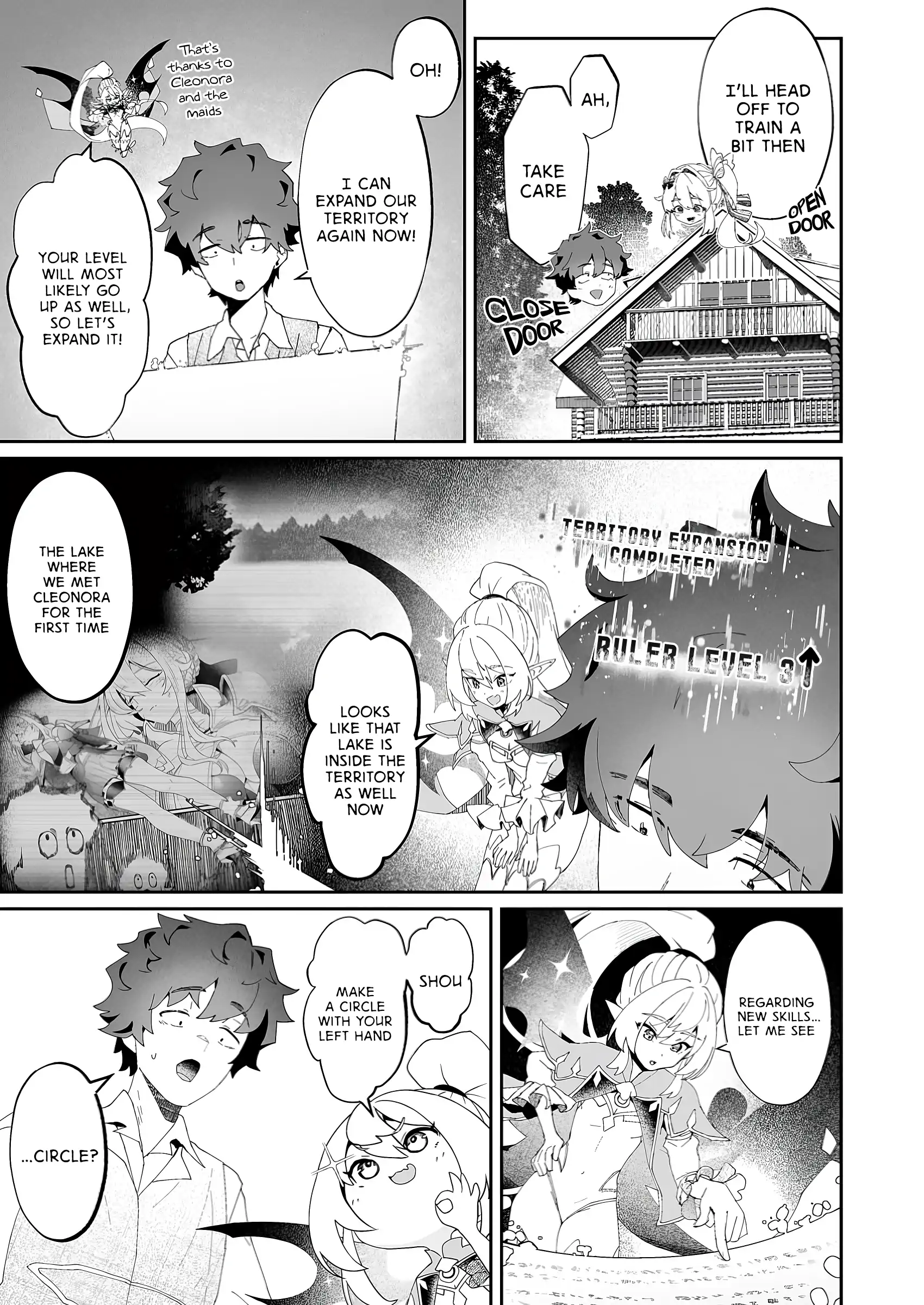 Makutsu no Ou ~Yomei Ikkagetsu no Doutei, Mahou Shoujo Harem o Kizuite Ou e Kunrinsu~ Chapter 7 - page 3