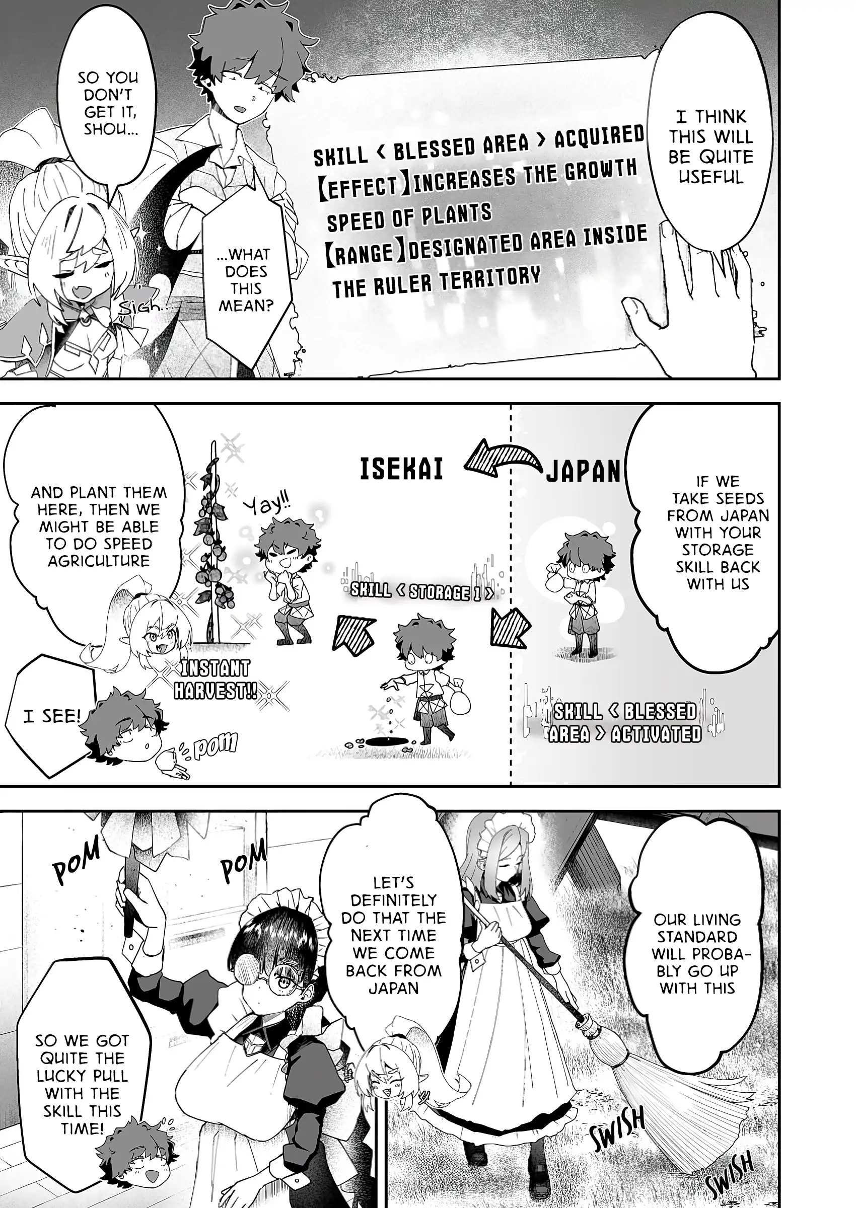 Makutsu no Ou ~Yomei Ikkagetsu no Doutei, Mahou Shoujo Harem o Kizuite Ou e Kunrinsu~ Chapter 7 - page 5