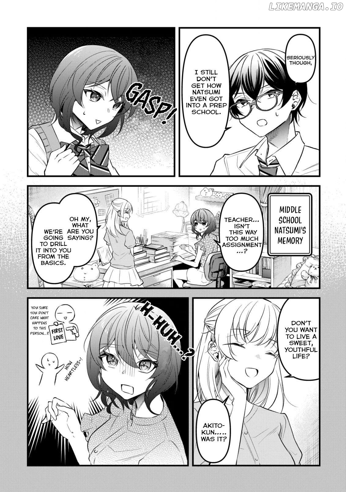 "OSANANAJIMI GA HOSHI" TO TSUBUYAITARA YOKU ISSHO NI ASOBU ONNA TOMODACHI NO YOSU GA HEN NI NATTA NDAGA Chapter 8 - page 9