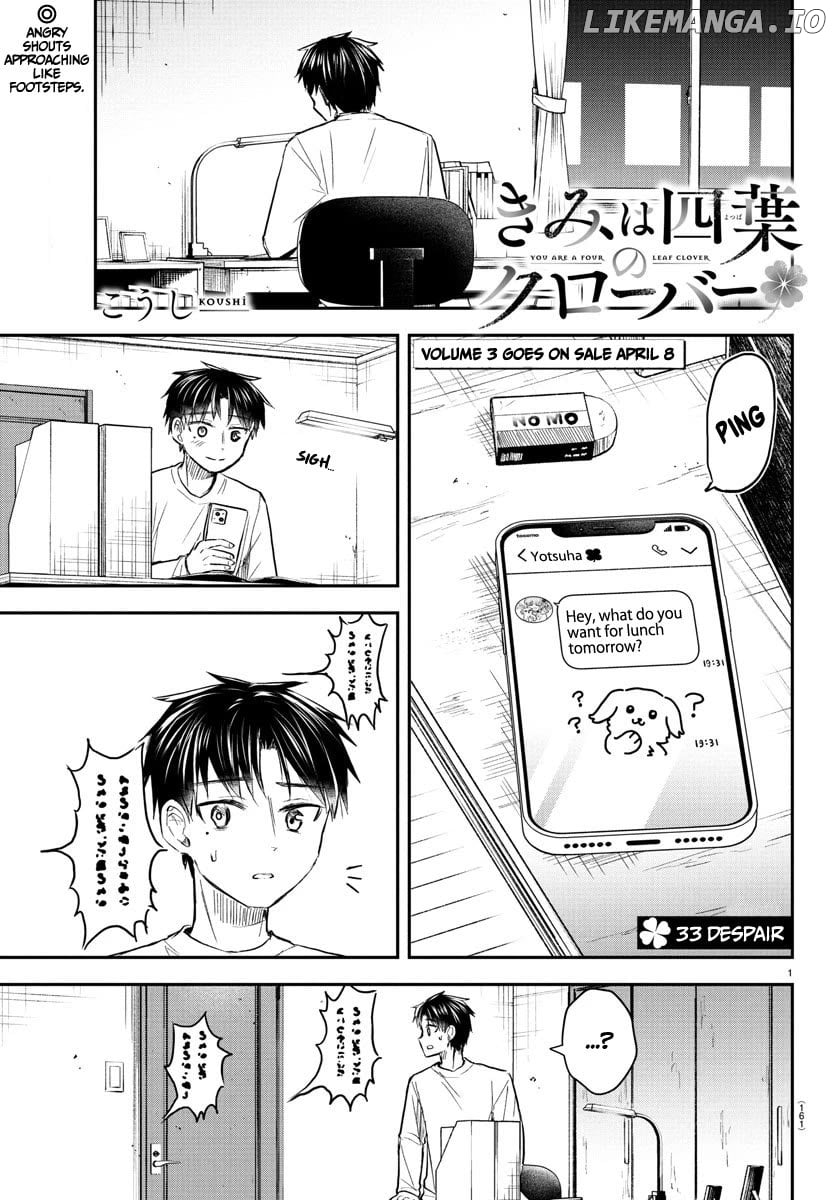 Kimi wa Yotsuba no Clover Chapter 33 - page 2