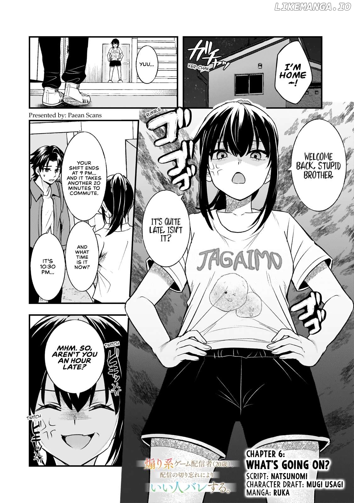 A Toxic 20-Year-Old Game Streamer Accidentally Reveals His Nice Personality Because He Forgot to End the Stream Chapter 6.1 - page 1