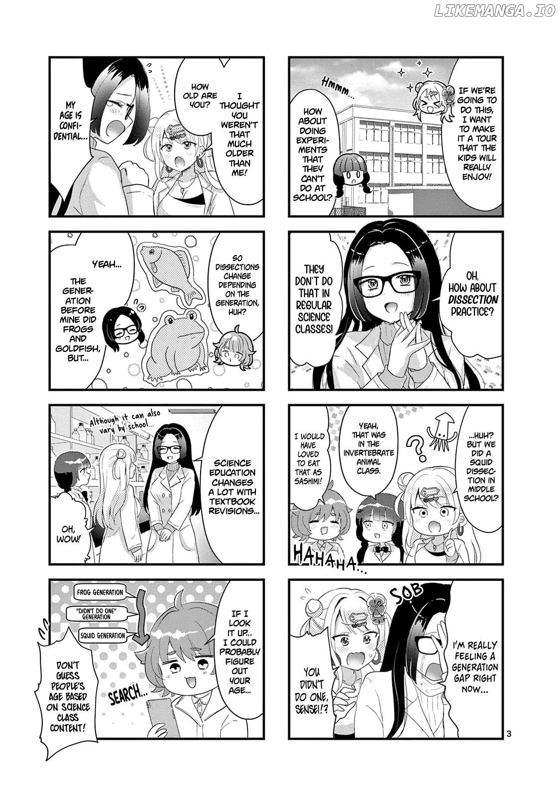 Lalalab☆ ~Gal to Kagaku to Seishun to!~ Chapter 8 - page 4