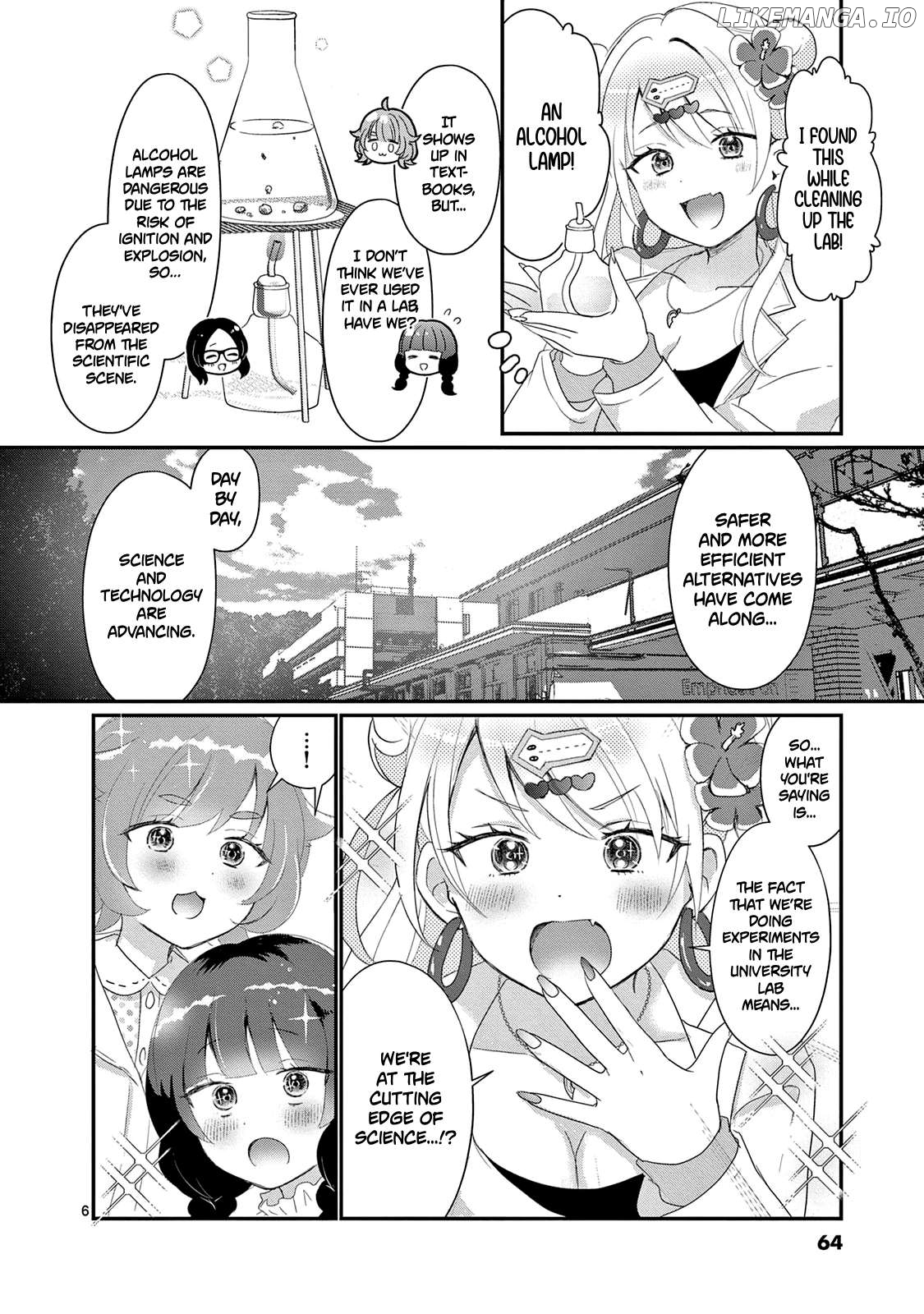 Lalalab☆ ~Gal to Kagaku to Seishun to!~ Chapter 8 - page 7