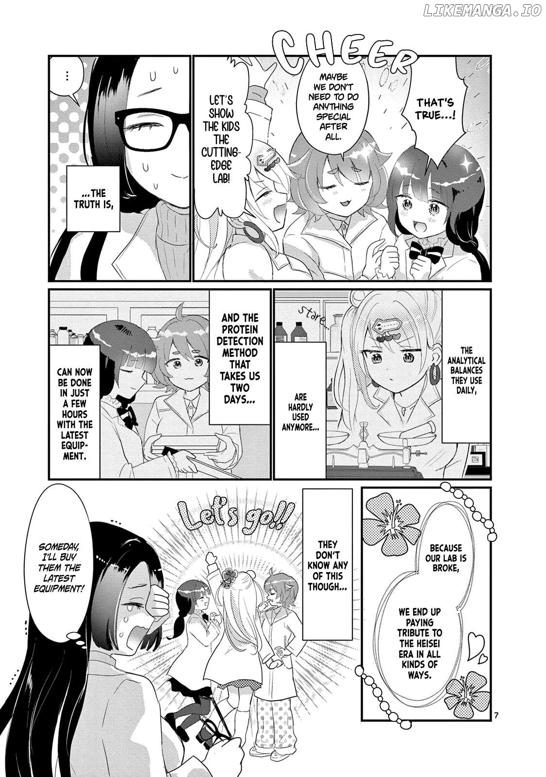 Lalalab☆ ~Gal to Kagaku to Seishun to!~ Chapter 8 - page 8