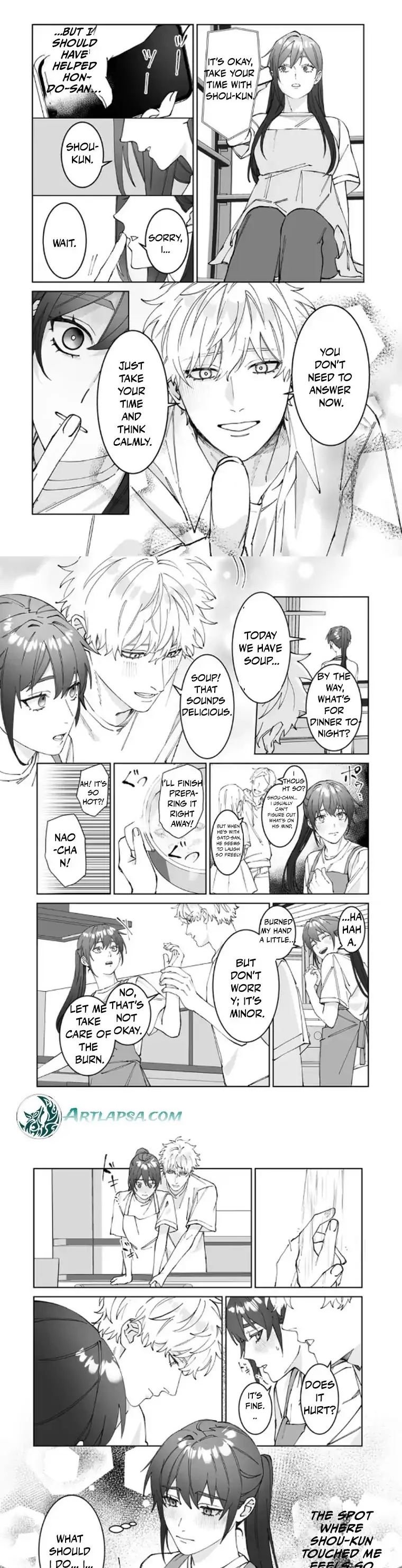 I never heard that my childhood friend, whom I reunited with, likes me! Chapter 5 - page 2