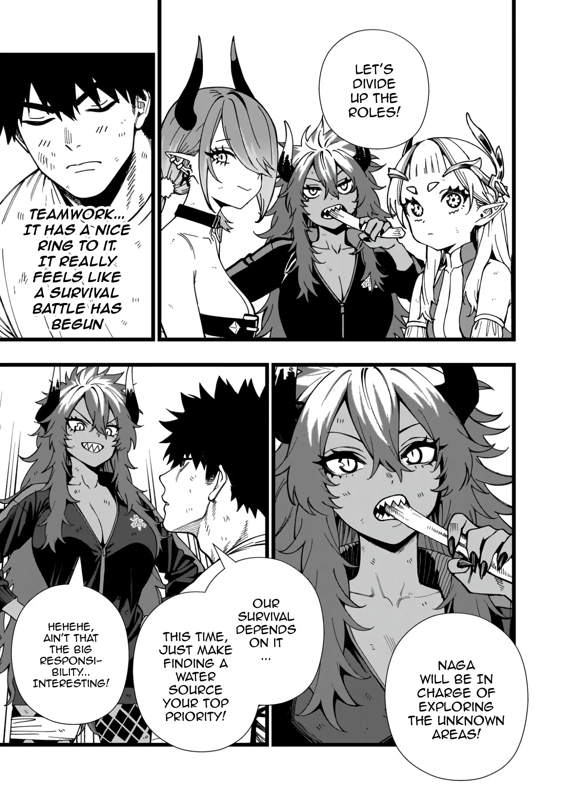 Senki Survival Saga: Isekai no Unmei o Kaketa Mujintou Fujun Iseikouyuu Chapter 15 - page 3