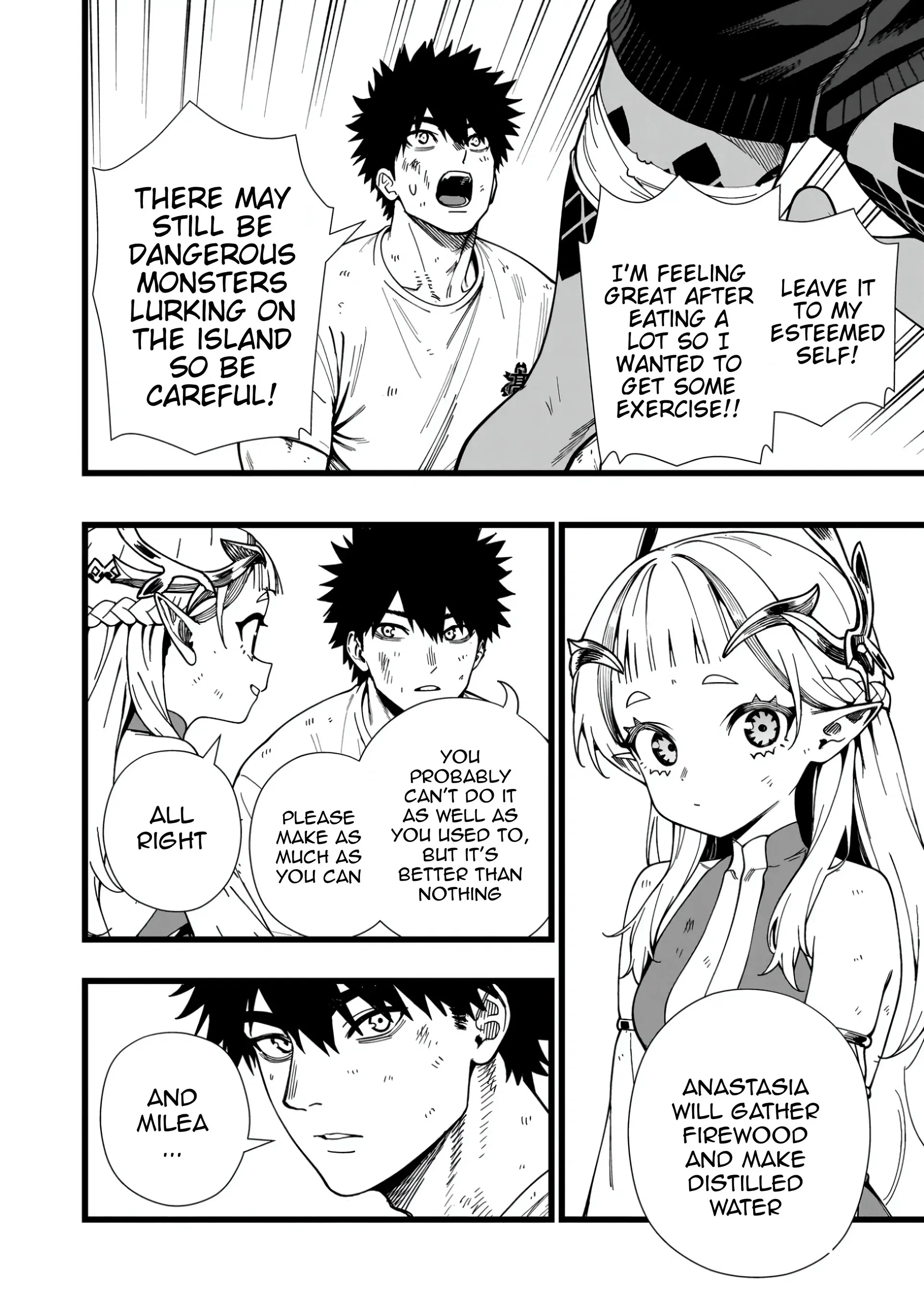 Senki Survival Saga: Isekai no Unmei o Kaketa Mujintou Fujun Iseikouyuu Chapter 15 - page 4