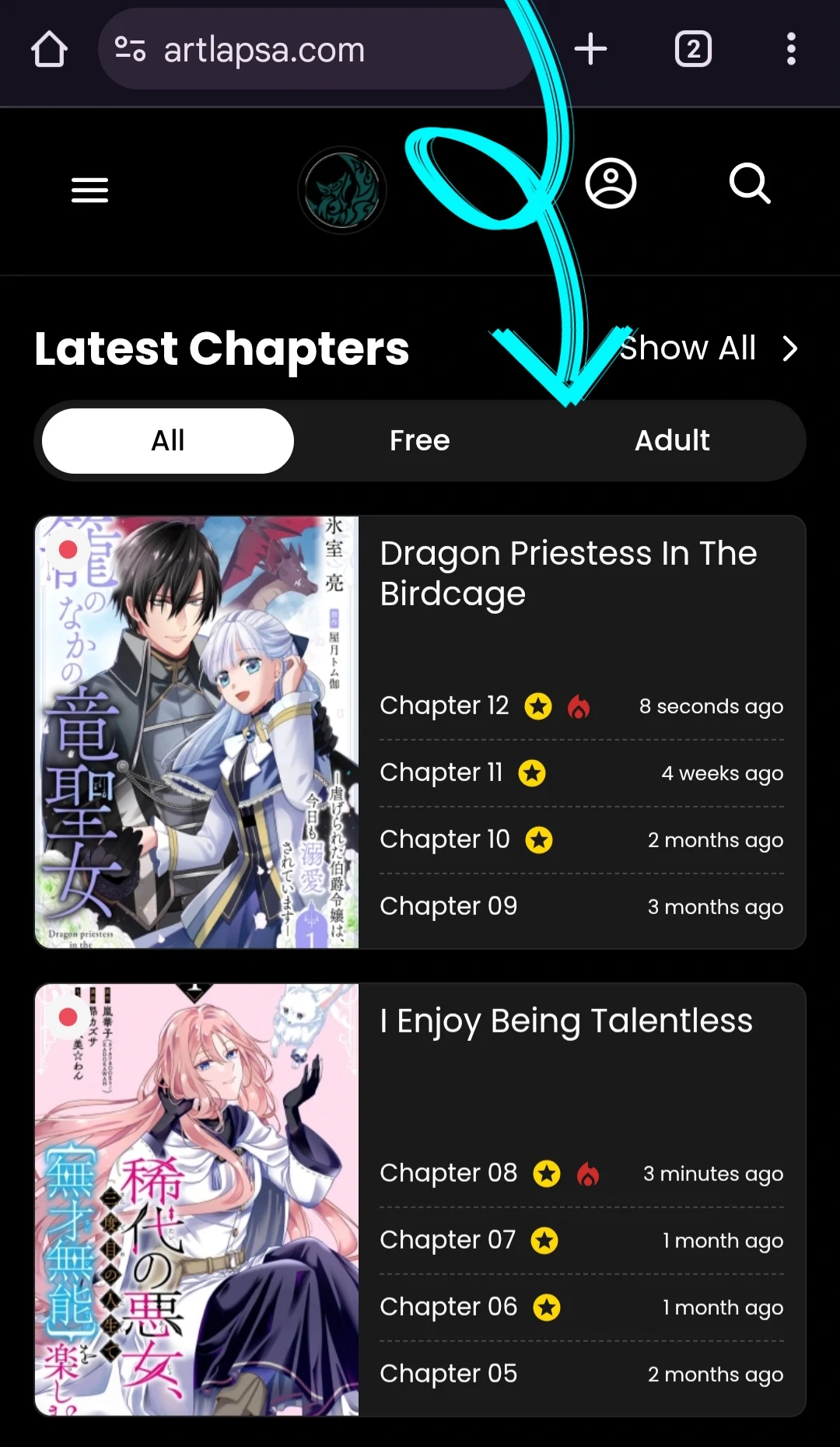 Dragon priestess in the birdcage Chapter 9 - page 1