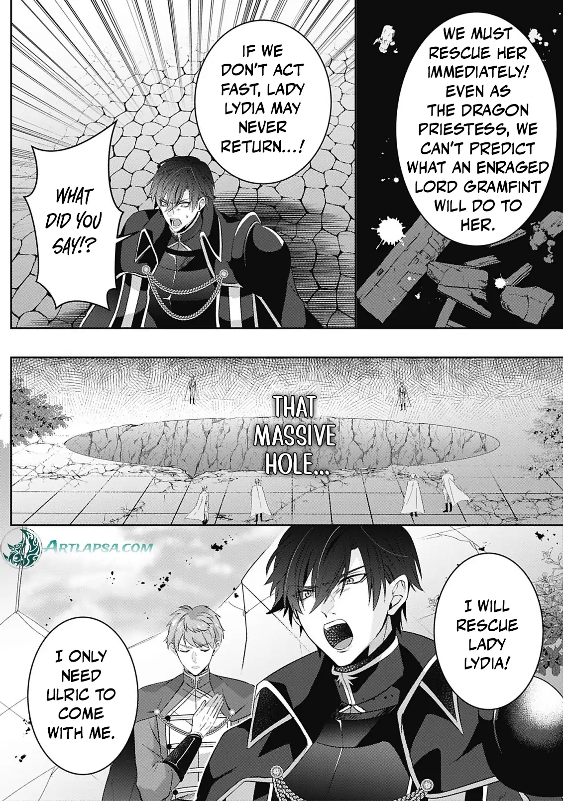 Dragon priestess in the birdcage Chapter 9 - page 14