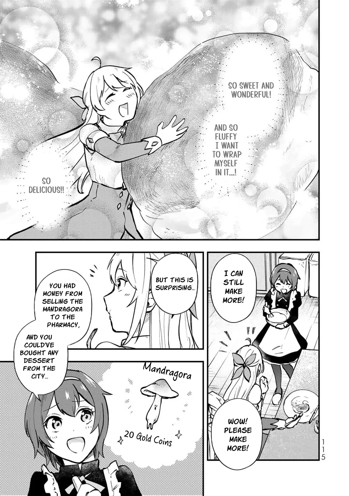 [Pakupaku desu wa] Tsuihousareta Ojou-sama no "Monster wo Taberu Hodo Tsuyoku Naru" Skill wa, 1-shoku de 1 Level Up suru Zendaimimon no Saikyou Skill deshita. 3-nichi de Jinrui Saikyou ni narimashita wa~! Chapter 8 - page 9