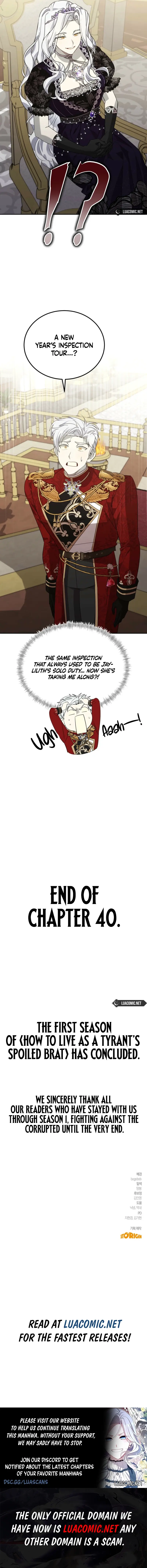 How to Live as a Tyrant's Spoiled Brat Chapter 40 - page 9