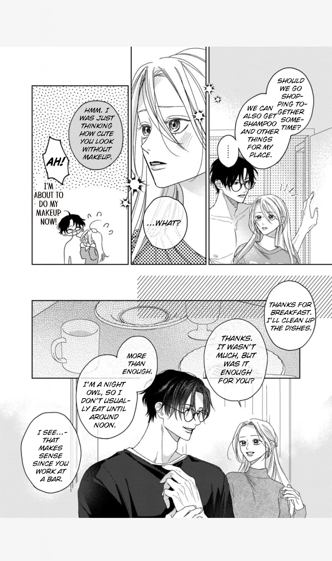 Koyoi Anata to Hitamuki Midara Chapter 8 - page 8