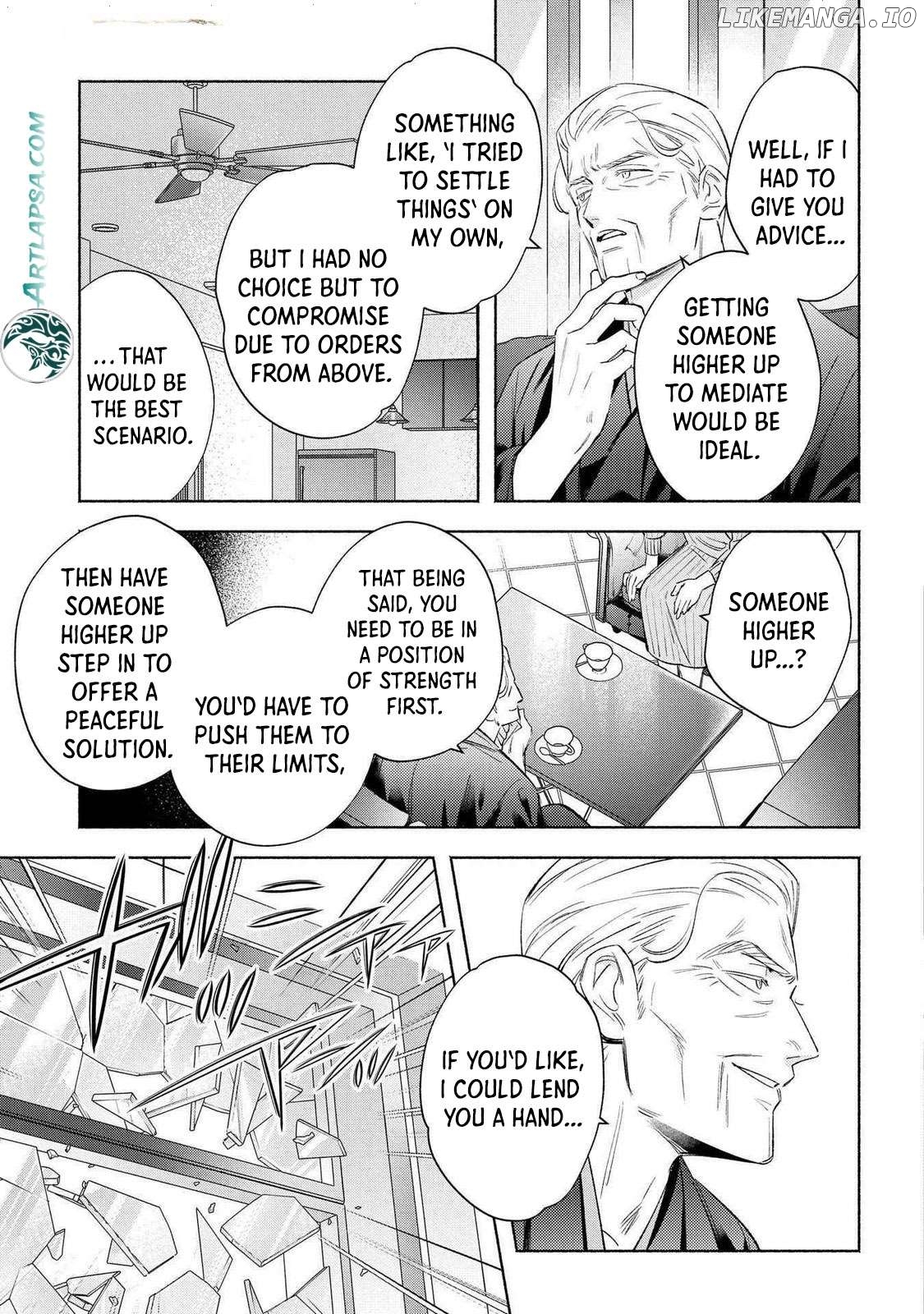 Yakuza love is too heavy for a girl who cooks rice Chapter 8 - page 19