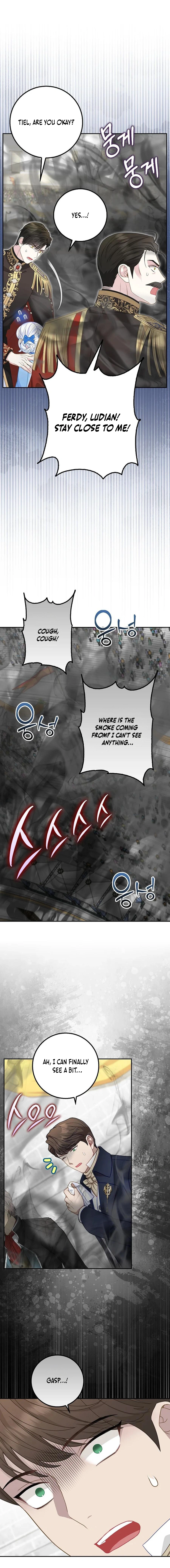 Baby Snow Leopard of the Black Leopard Family Chapter 39 - page 11