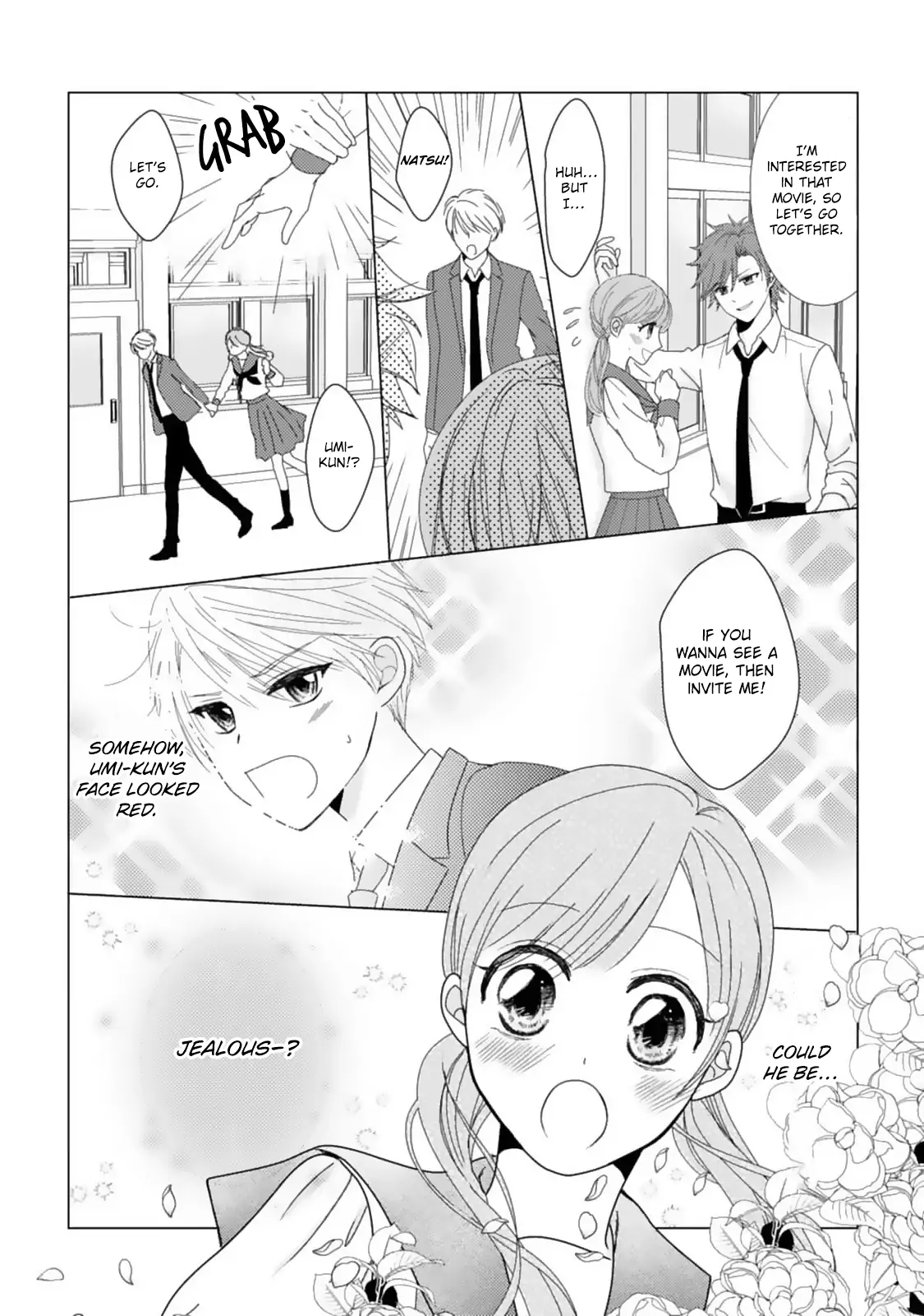 Megenai Koshimizu-san wa Shouwaru Otoko wo Horesasetai Chapter 8 - page 6