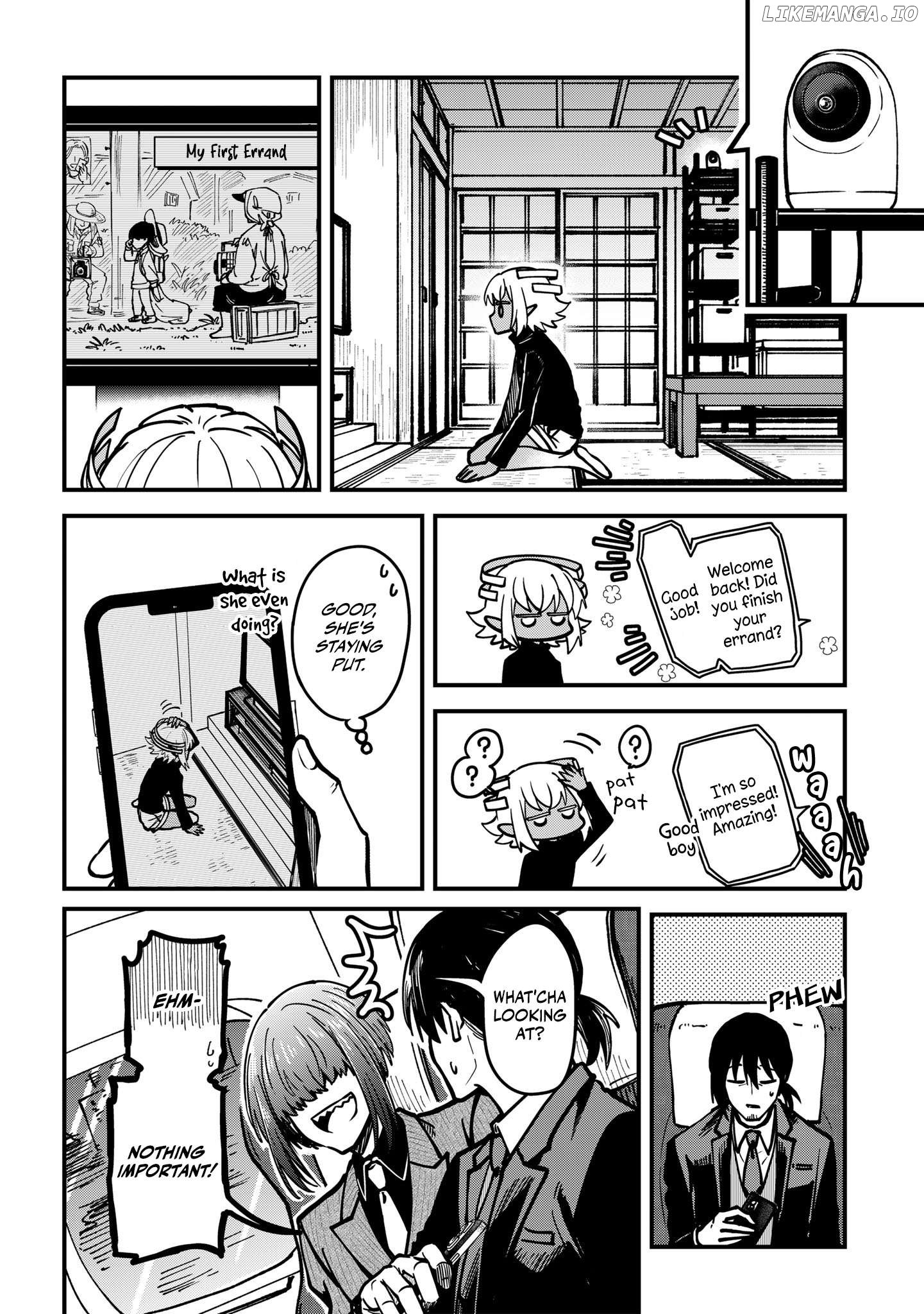 Isourou Tenshi ~Hajimete no Chikyuu Seikatsu~ Chapter 5 - page 4