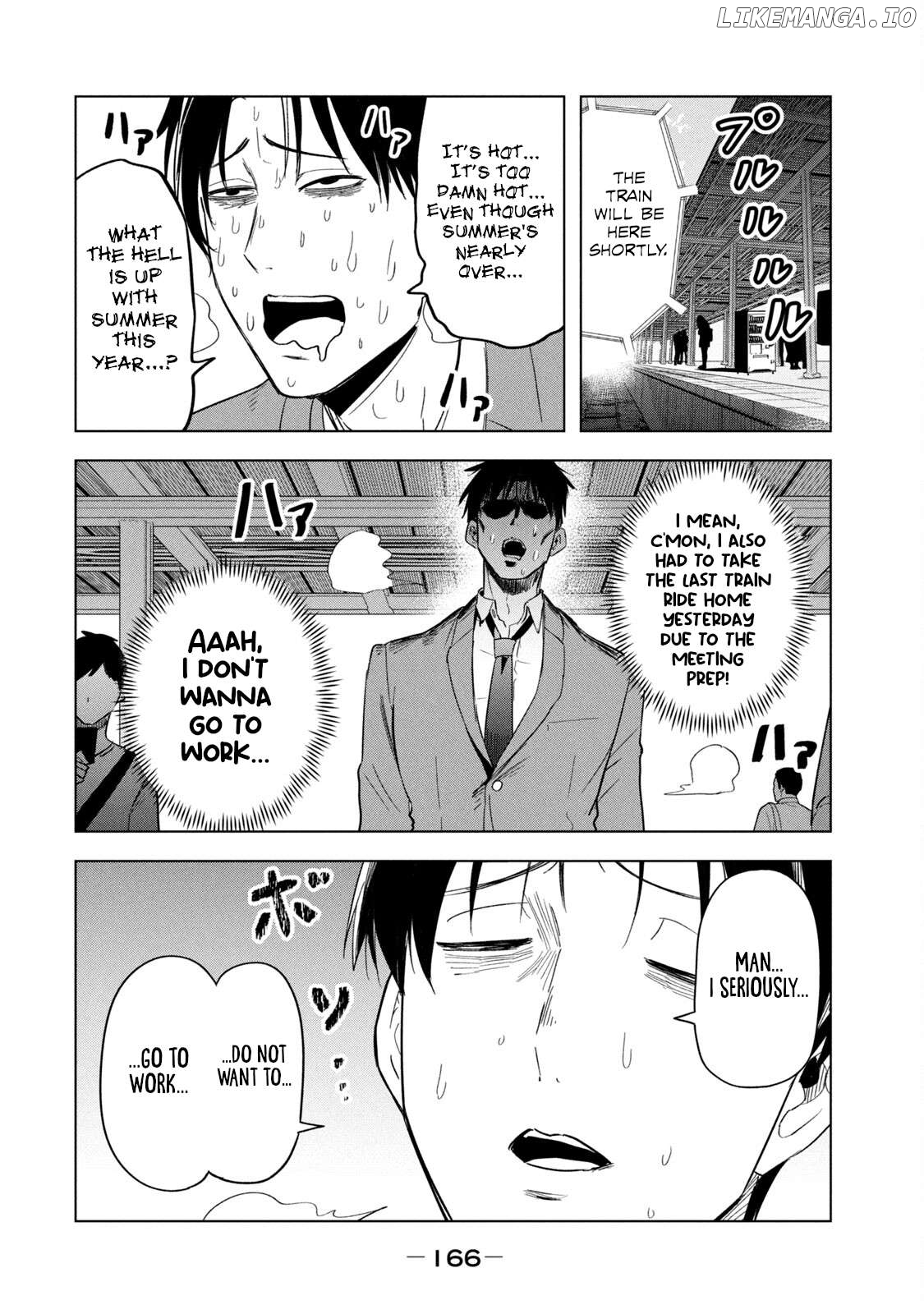 Asa no Tsuukin Densha de, Yatara to Hanashikakete Kuru Joshikousei. Chapter 10 - page 14