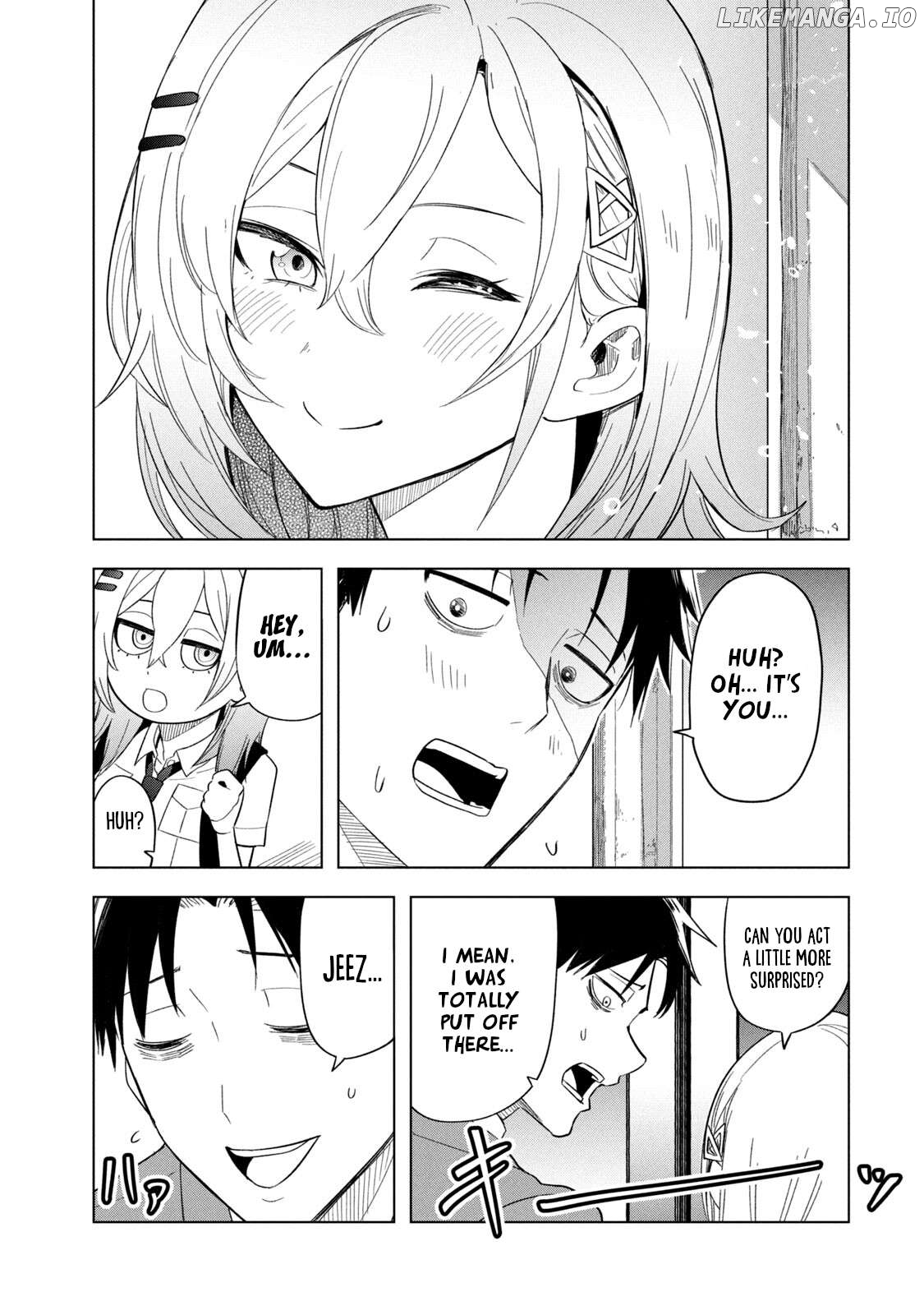 Asa no Tsuukin Densha de, Yatara to Hanashikakete Kuru Joshikousei. Chapter 10 - page 17