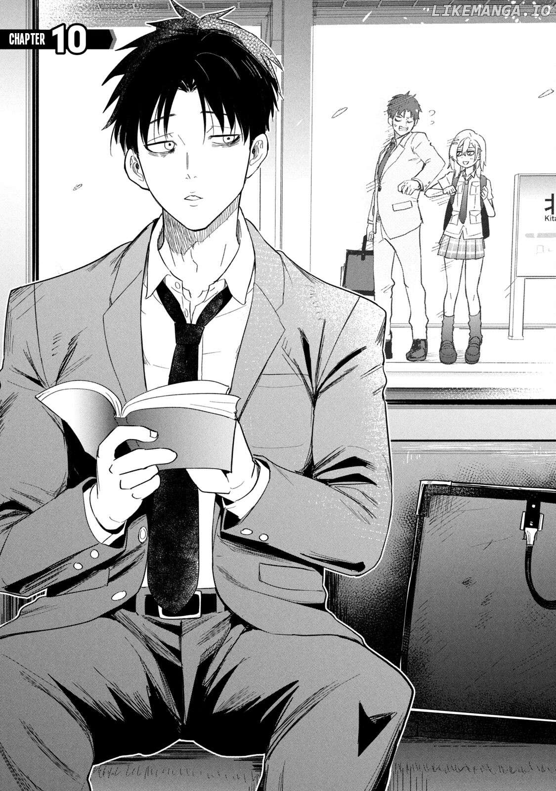 Asa no Tsuukin Densha de, Yatara to Hanashikakete Kuru Joshikousei. Chapter 10 - page 3