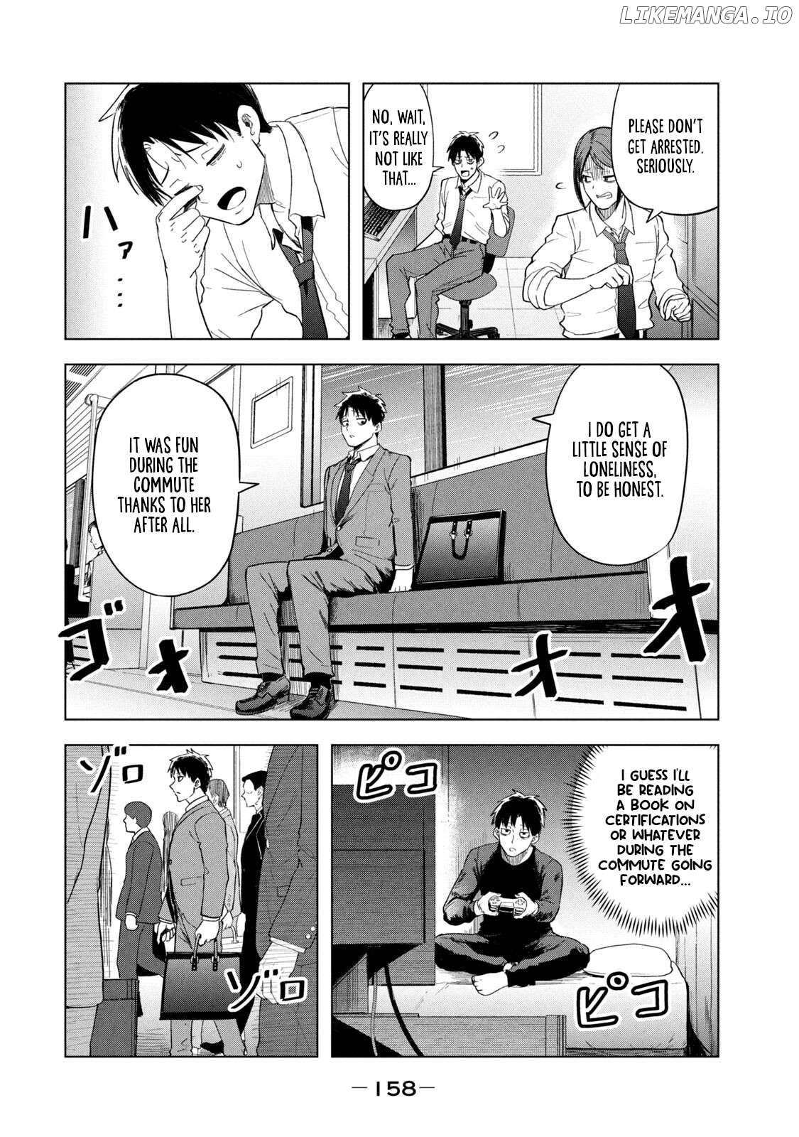 Asa no Tsuukin Densha de, Yatara to Hanashikakete Kuru Joshikousei. Chapter 10 - page 6