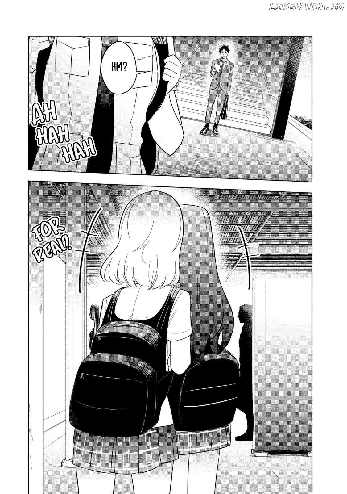 Asa no Tsuukin Densha de, Yatara to Hanashikakete Kuru Joshikousei. Chapter 10 - page 8