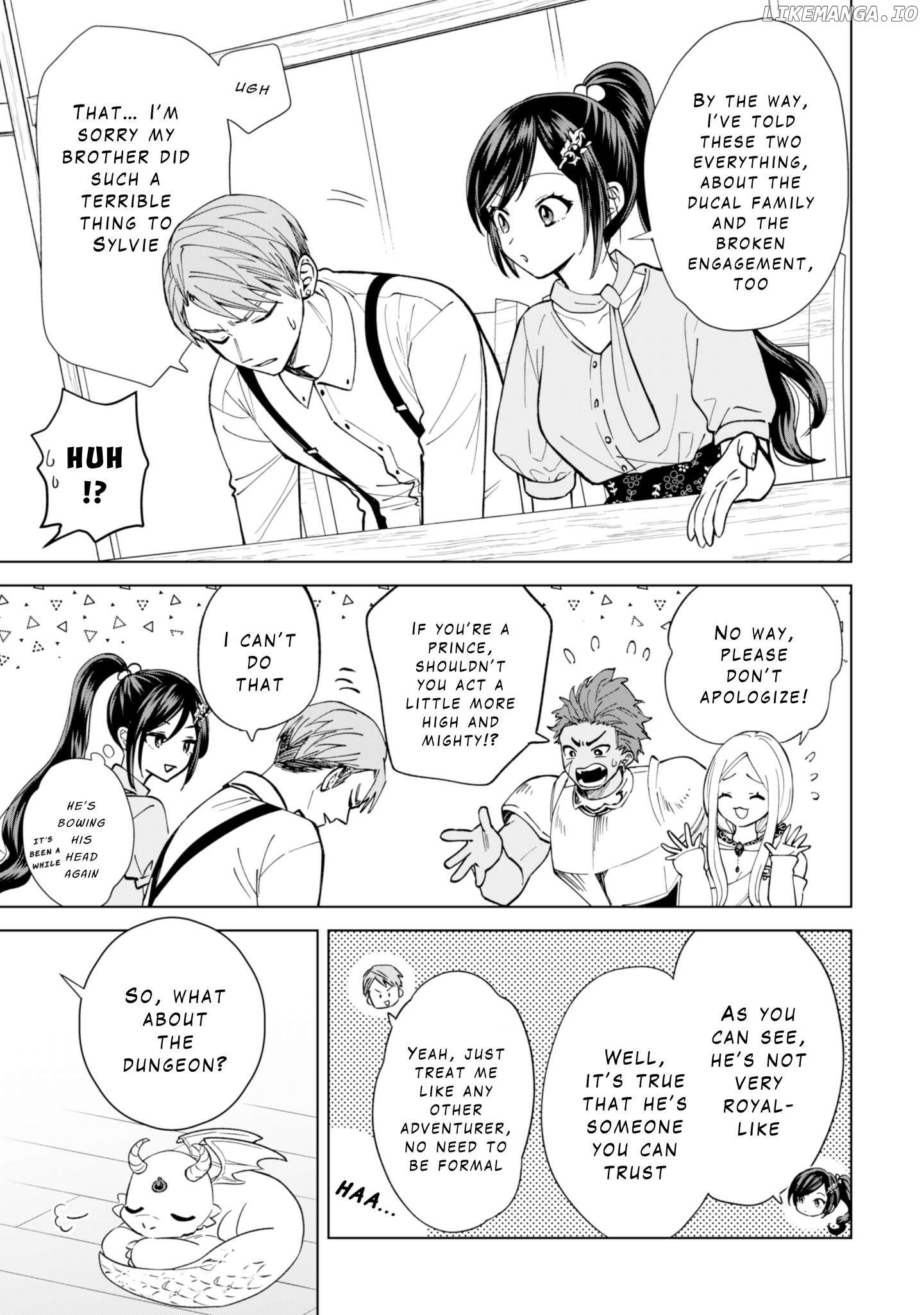 Akuyaku Reijou wa Slow Life wo Enjoy Shitai! ~Yatto Konyaku Hakisareta no ni, Daini Ouji ga Meccha Stalker Shitekurun desu kedo~ Chapter 13 - page 3