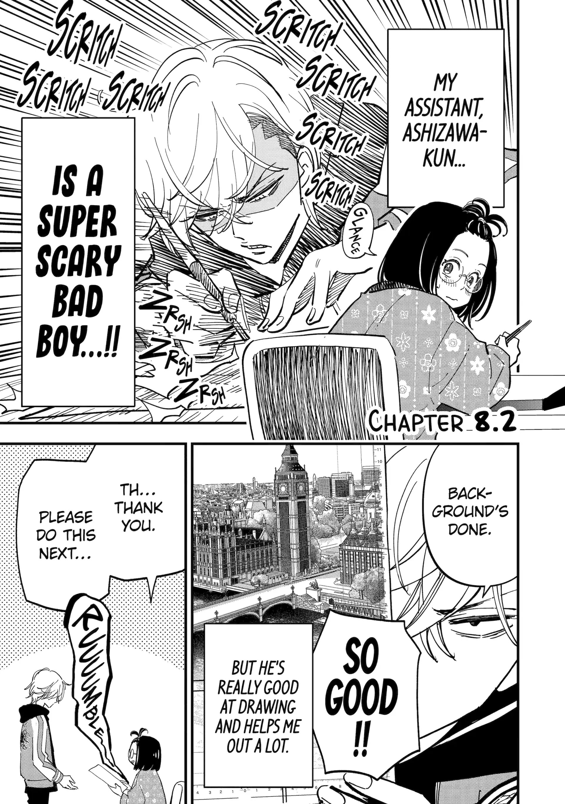 Yankee Assistant no Ashizawa-kun ni Koi wo Shita Chapter 8.1 - page 5