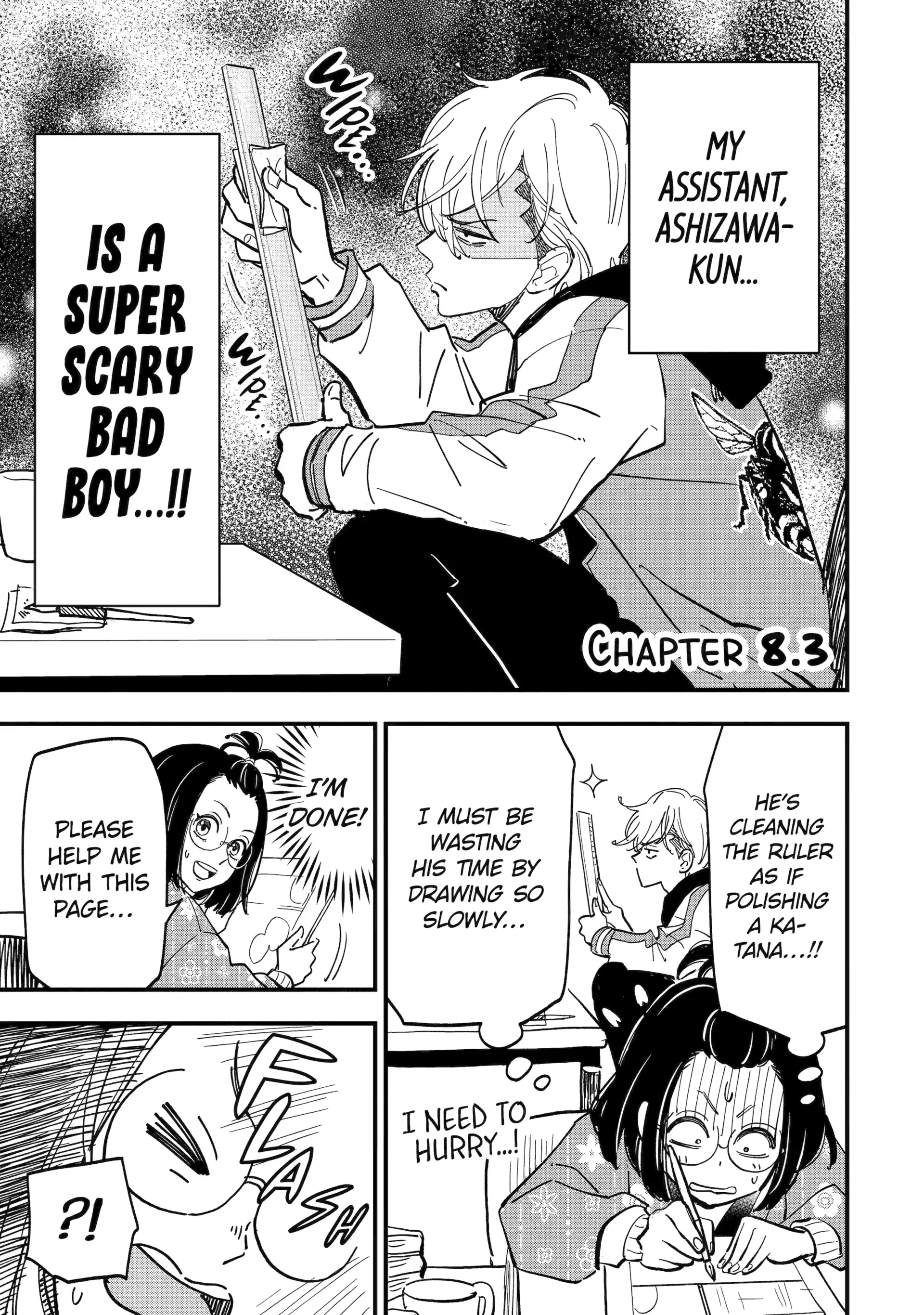 Yankee Assistant no Ashizawa-kun ni Koi wo Shita Chapter 8.2 - page 1