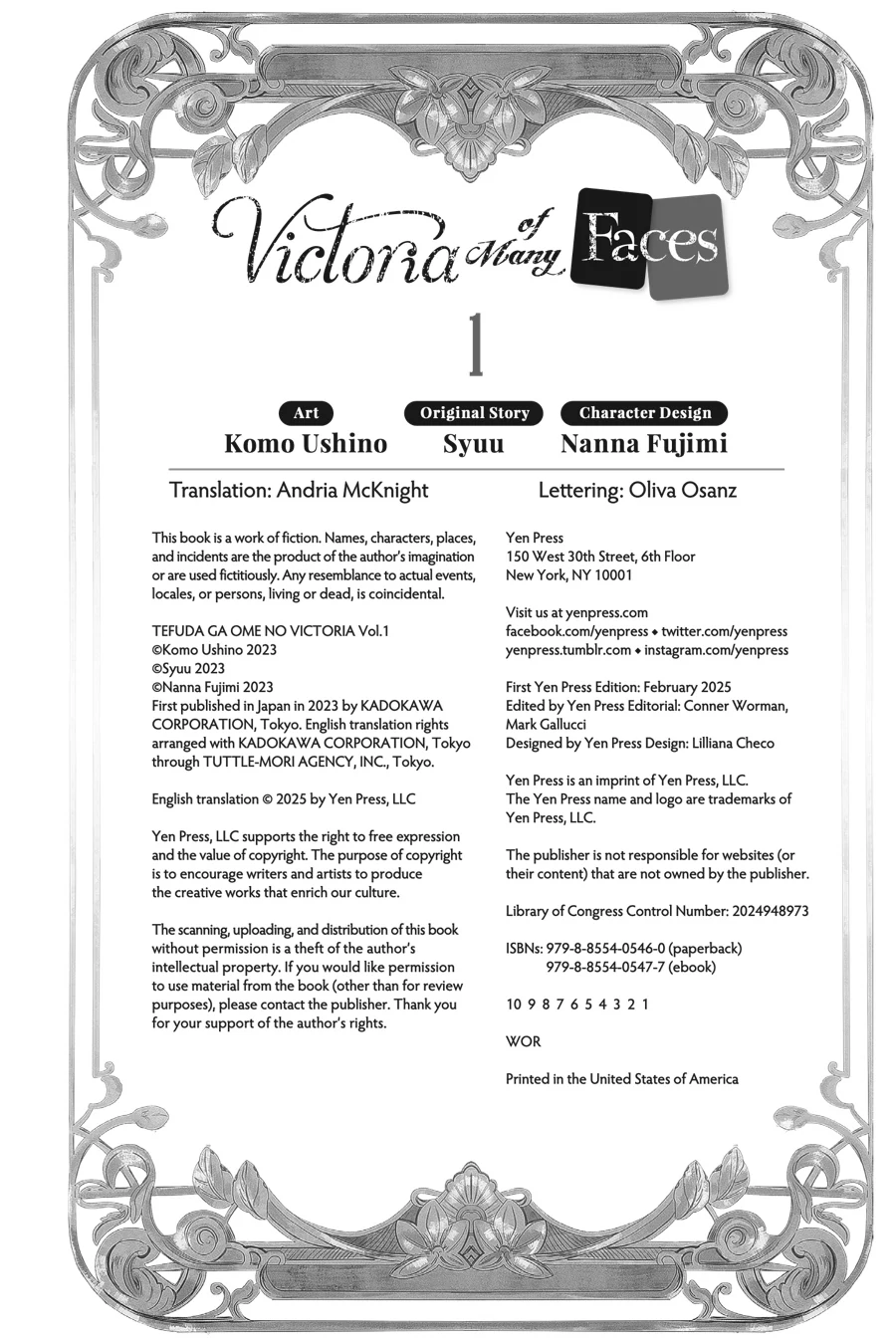 Victoria of Many Faces (Official) Chapter 5.5 - page 3