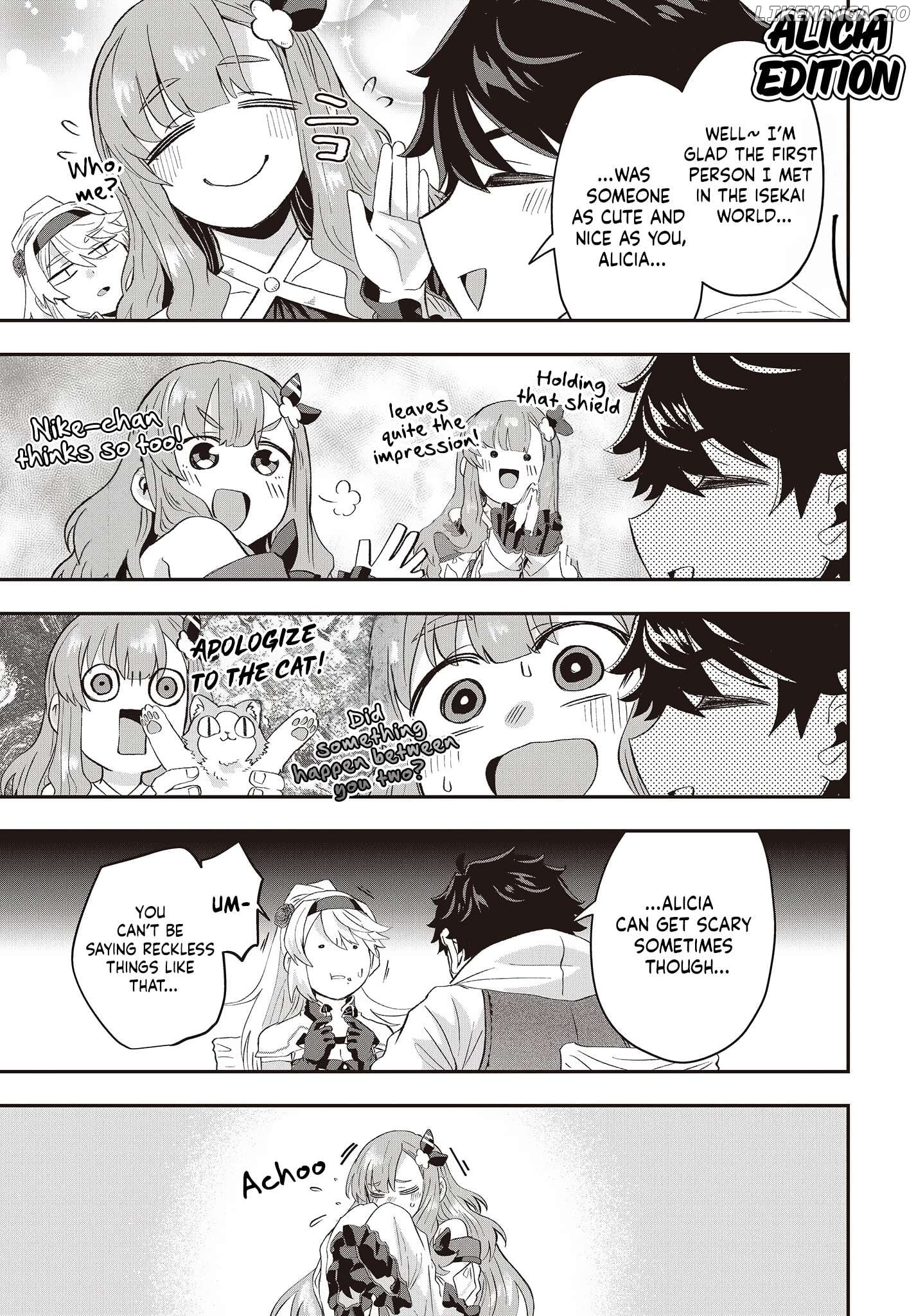 Muteki Shounin no Isekai Nariagari Monogatari ~Gendai no Seihin o Jizai ni Toriyoseru Sukiru ga Aru Node Isekai de wa Rakushoudesu~ Chapter 9.5 - page 3