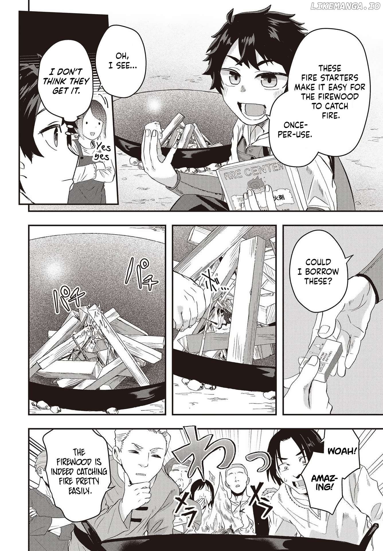 Muteki Shounin no Isekai Nariagari Monogatari ~Gendai no Seihin o Jizai ni Toriyoseru Sukiru ga Aru Node Isekai de wa Rakushoudesu~ Chapter 10 - page 3
