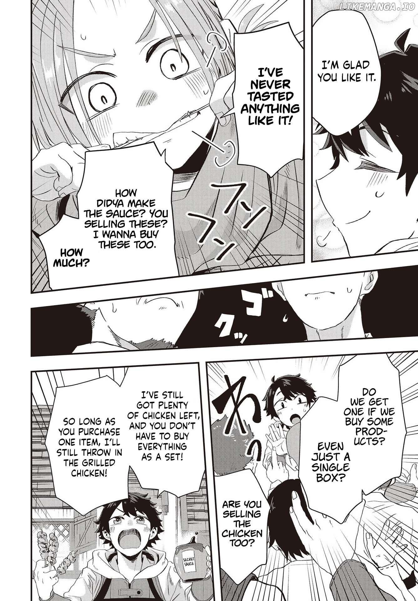 Muteki Shounin no Isekai Nariagari Monogatari ~Gendai no Seihin o Jizai ni Toriyoseru Sukiru ga Aru Node Isekai de wa Rakushoudesu~ Chapter 10 - page 9