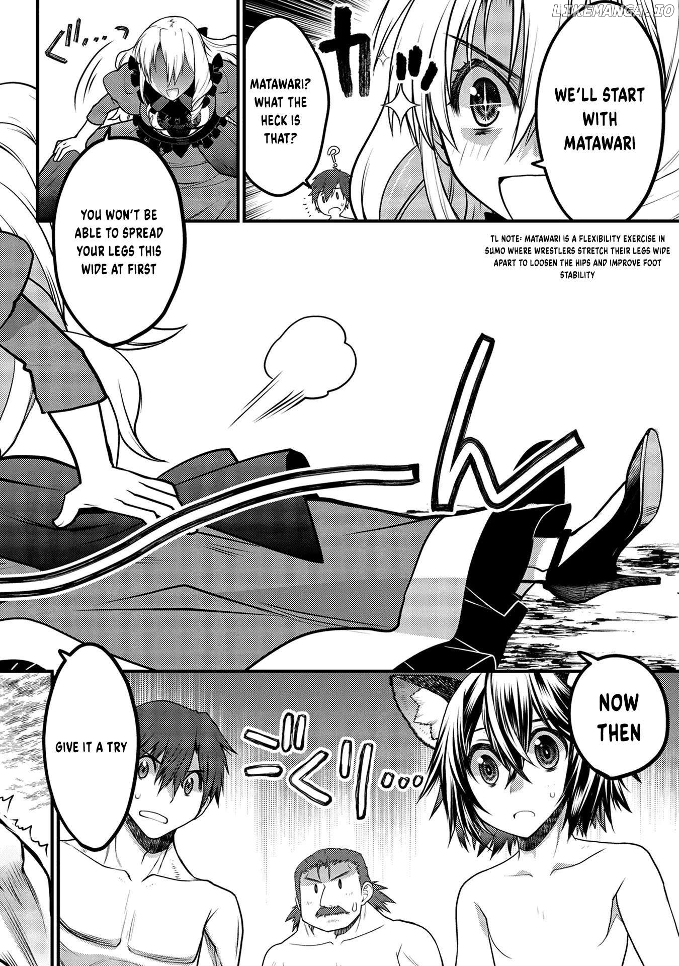 Oozumou Reijou ~Seijo ni Hirateuchi wo Kuratta Shunkan Sumou Budatta Zense wo Omoidashita Akuyaku Reijou no Watashi wa sute Neko Ouji ni Chanko wo Furumaitai Haadosukoidosukoi~ Chapter 6 - page 21