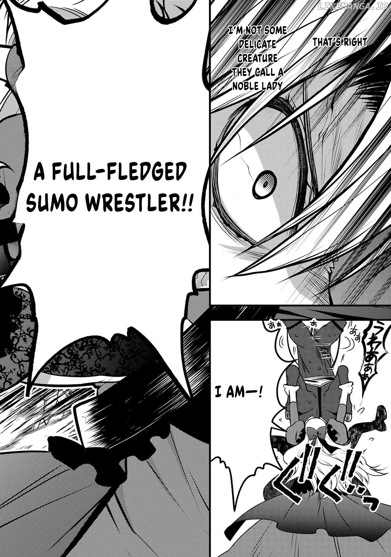 Oozumou Reijou ~Seijo ni Hirateuchi wo Kuratta Shunkan Sumou Budatta Zense wo Omoidashita Akuyaku Reijou no Watashi wa sute Neko Ouji ni Chanko wo Furumaitai Haadosukoidosukoi~ Chapter 7 - page 3