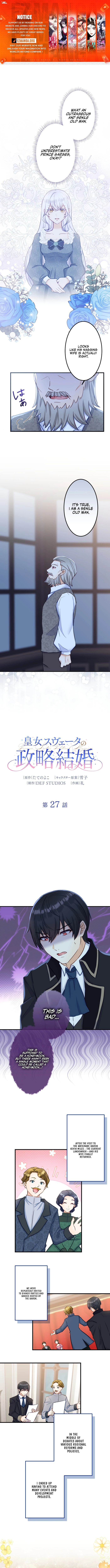 Princess Sveta’s Political Marriage Chapter 27 - page 1