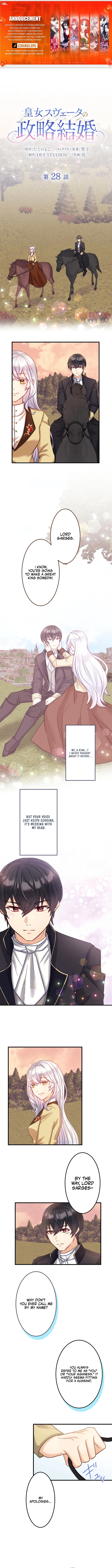 Princess Sveta’s Political Marriage Chapter 28 - page 1