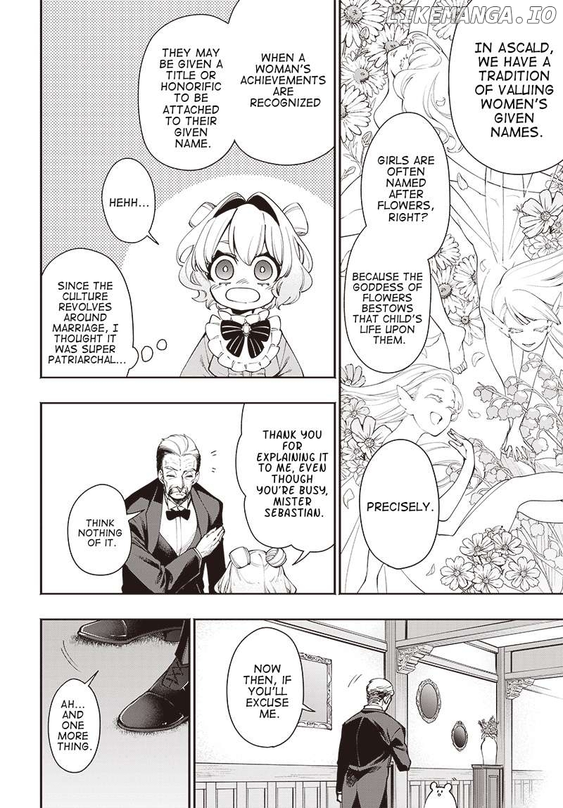 Tensei Arasaa Joshi no Kotoyo Kaikatsu - Seiryaku Kekkon wa Iya na no de, Zatsugaku Chishiki de Tanoshii Kaikaku Life wo Kekkou Shichaimasu! Chapter 11 - page 6