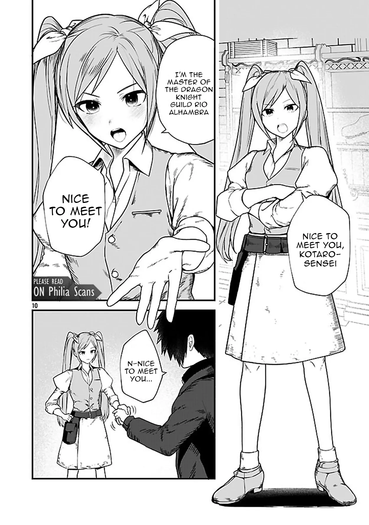 Zero Sen Ace, Isekai de Saikyou no Ryuu Kishi ni naru! Chapter 3.1 - page 10