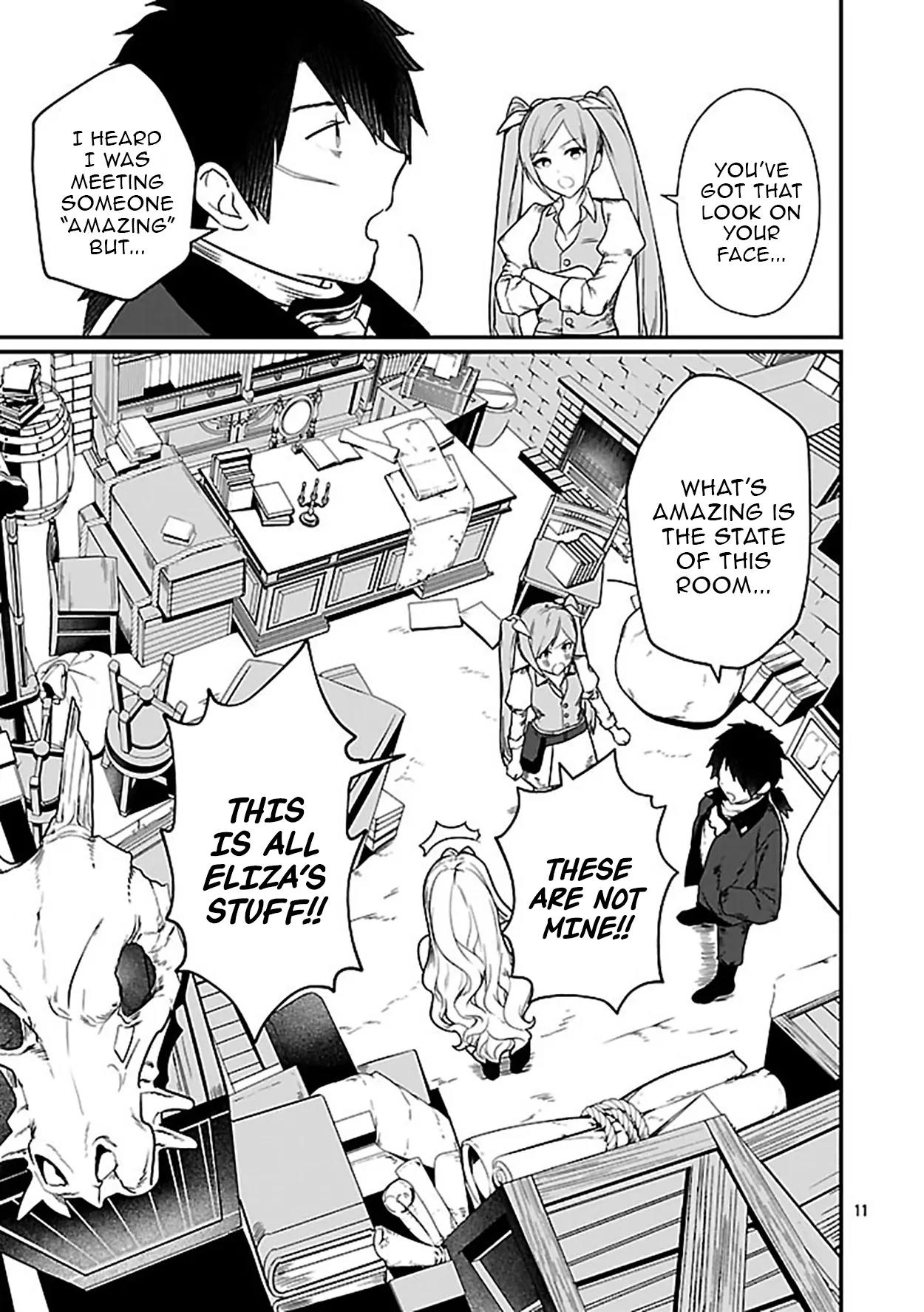 Zero Sen Ace, Isekai de Saikyou no Ryuu Kishi ni naru! Chapter 3.1 - page 11