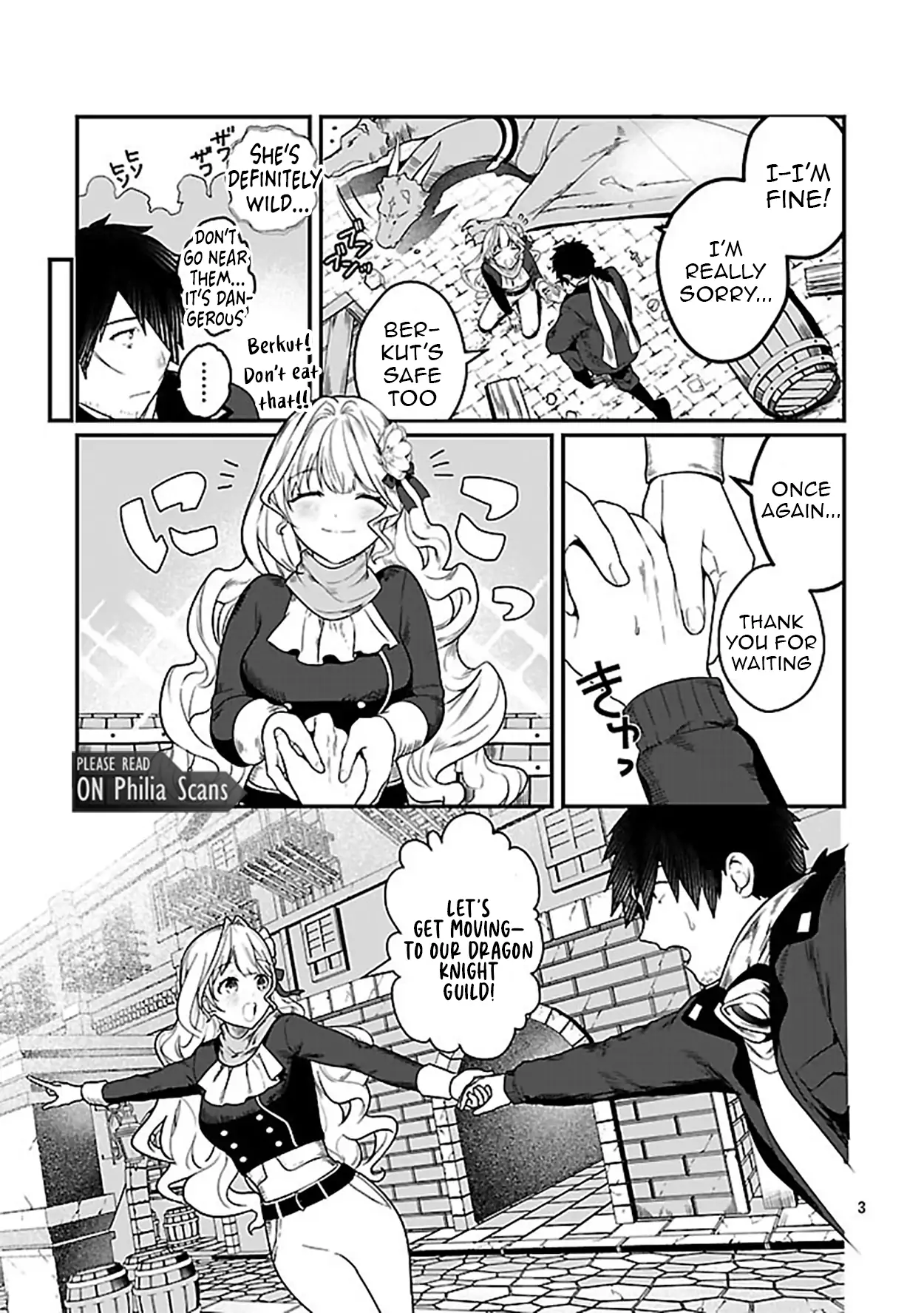 Zero Sen Ace, Isekai de Saikyou no Ryuu Kishi ni naru! Chapter 3.1 - page 3