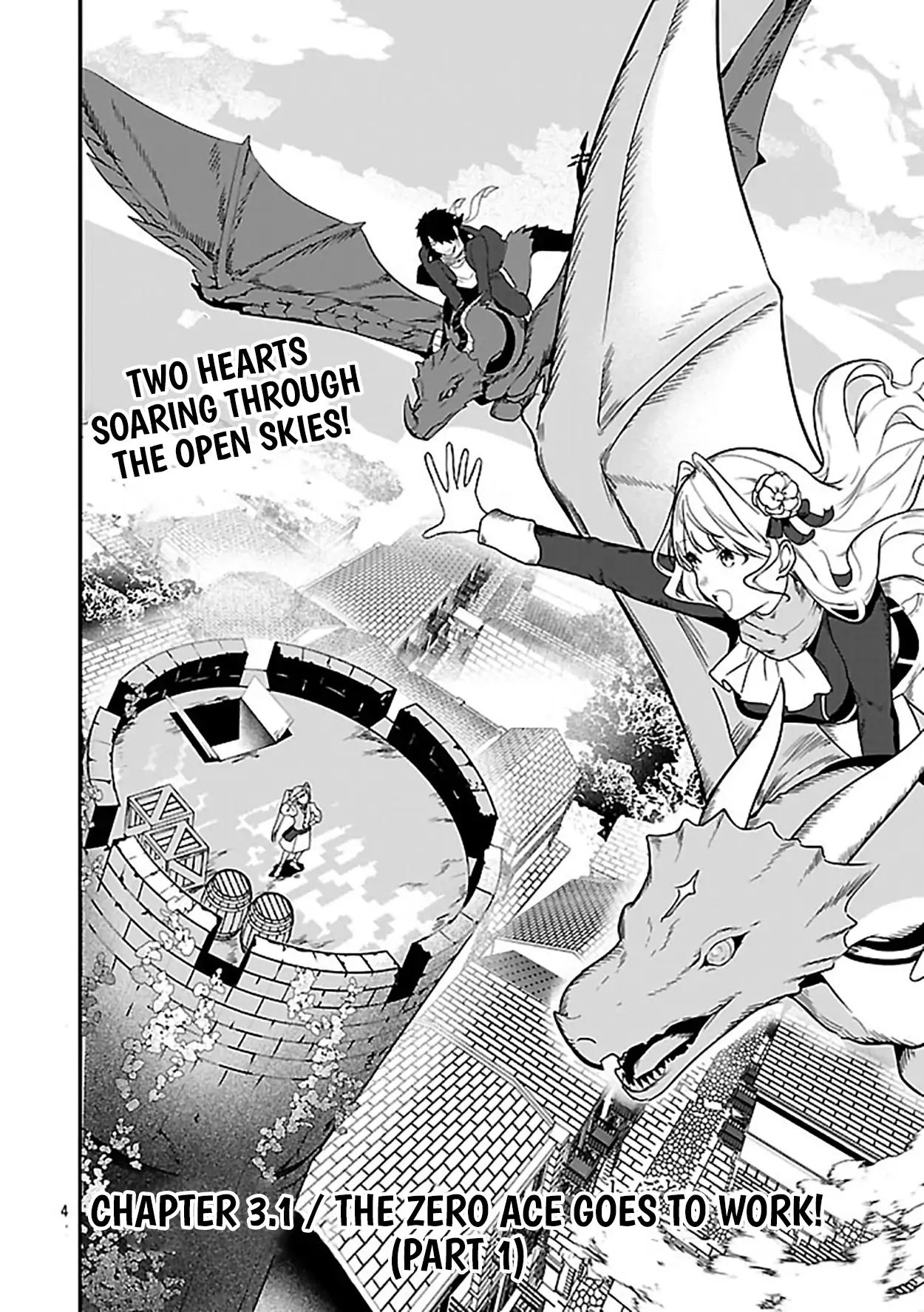 Zero Sen Ace, Isekai de Saikyou no Ryuu Kishi ni naru! Chapter 3.1 - page 4