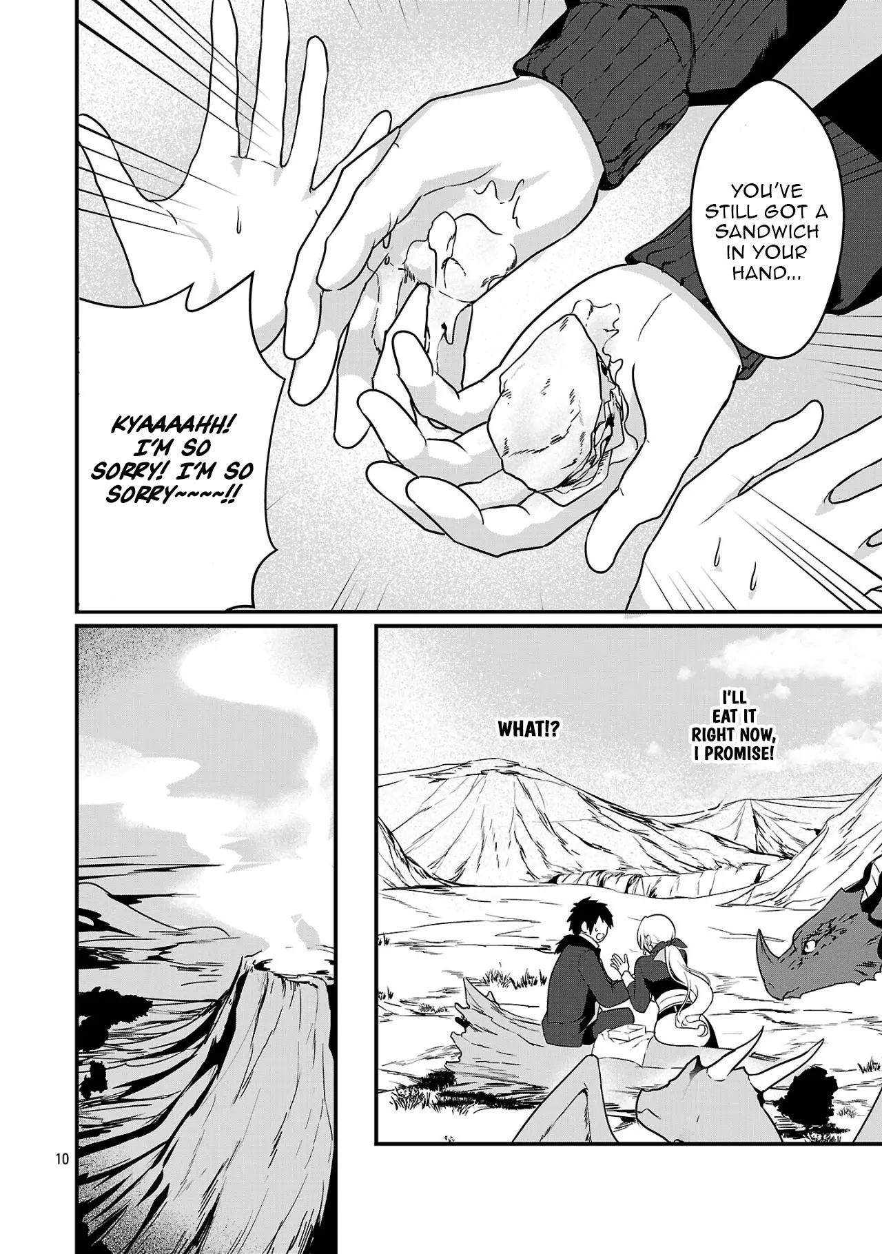 Zero Sen Ace, Isekai de Saikyou no Ryuu Kishi ni naru! Chapter 4.1 - page 10