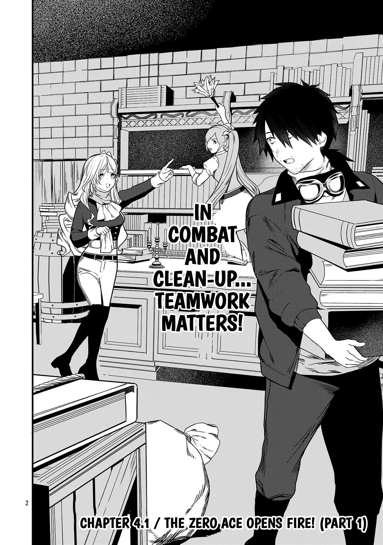 Zero Sen Ace, Isekai de Saikyou no Ryuu Kishi ni naru! Chapter 4.1 - page 2